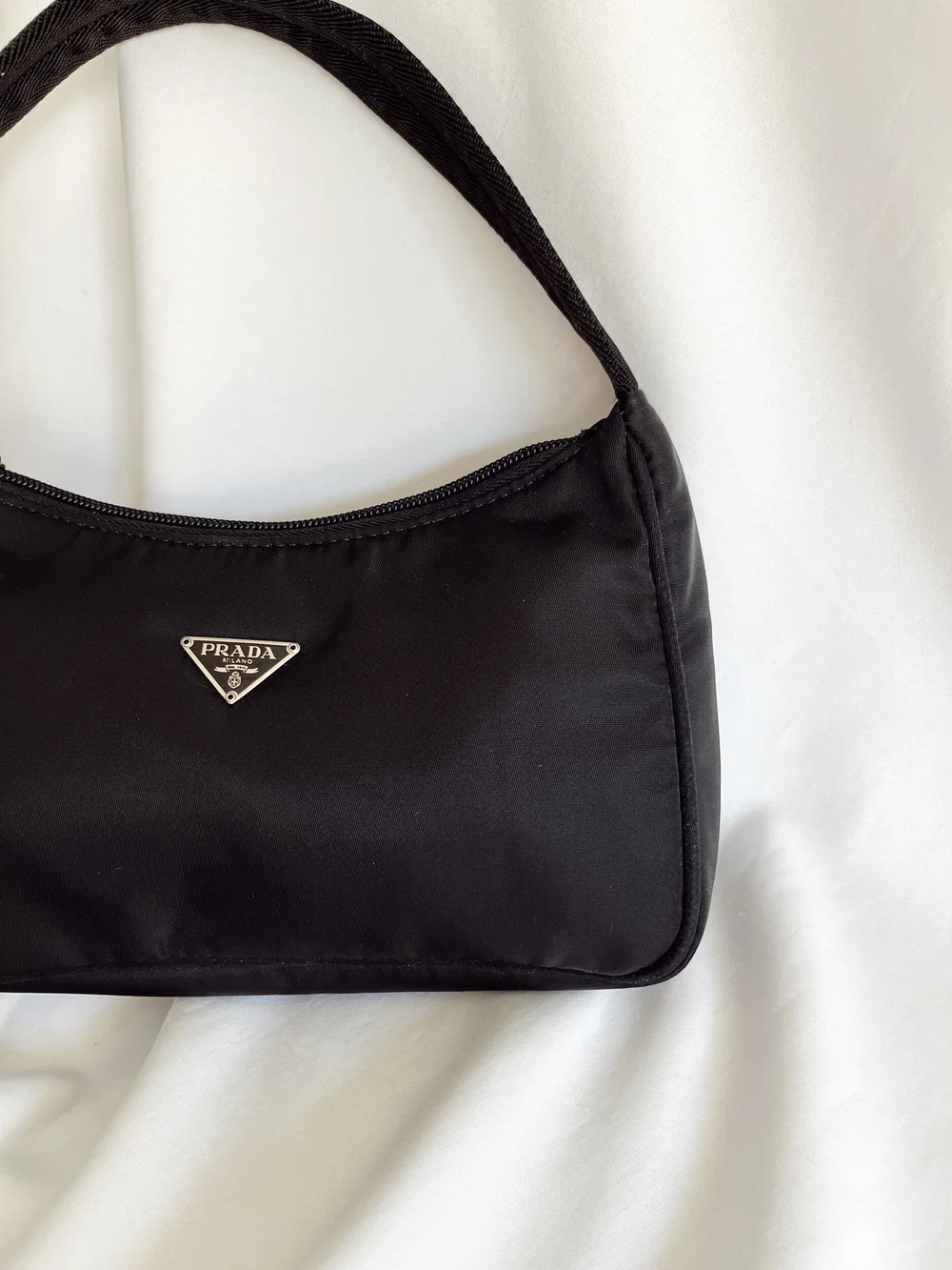 Prada tessuto sport shoulder bag hotsell