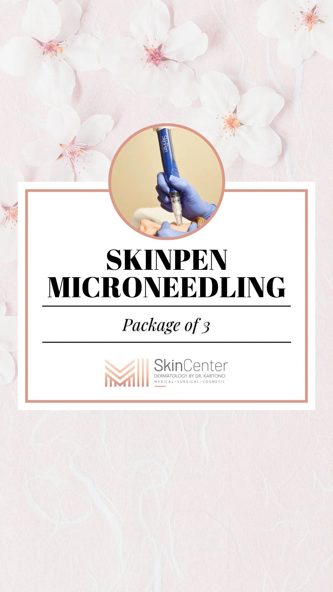 SkinPen Microneedling package of three treatments at MI Skin Center