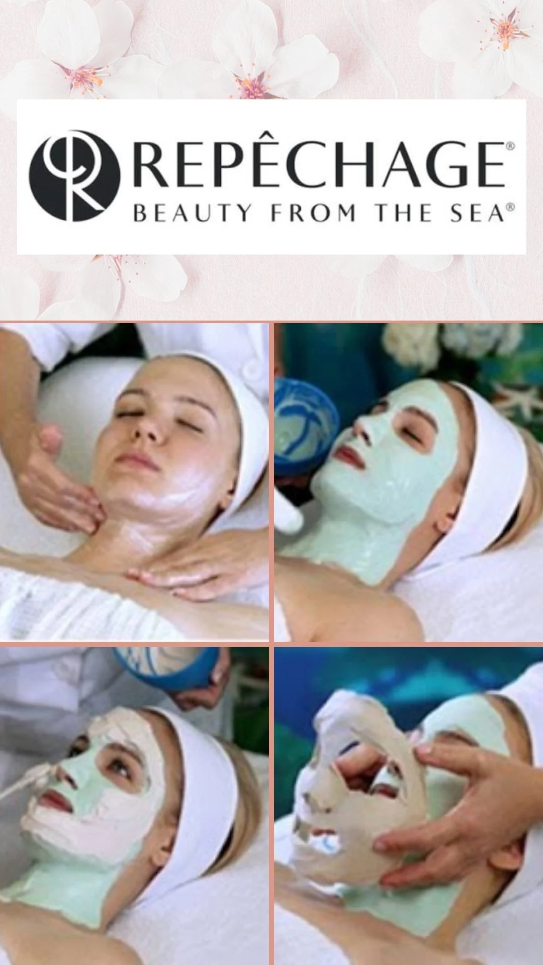 Repêchage Four-Layer Facial step-by-step treatment process at MI Skin Center