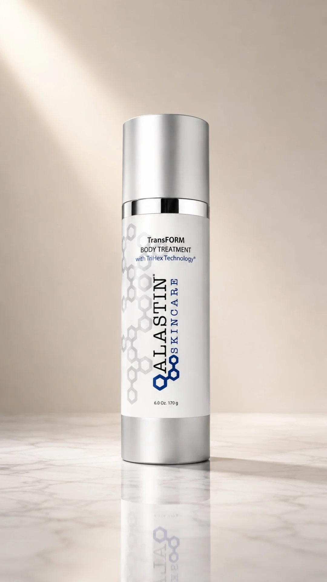 ALASTIN TransFORM Body Treatment for crepey skin, firmness and body skin texture