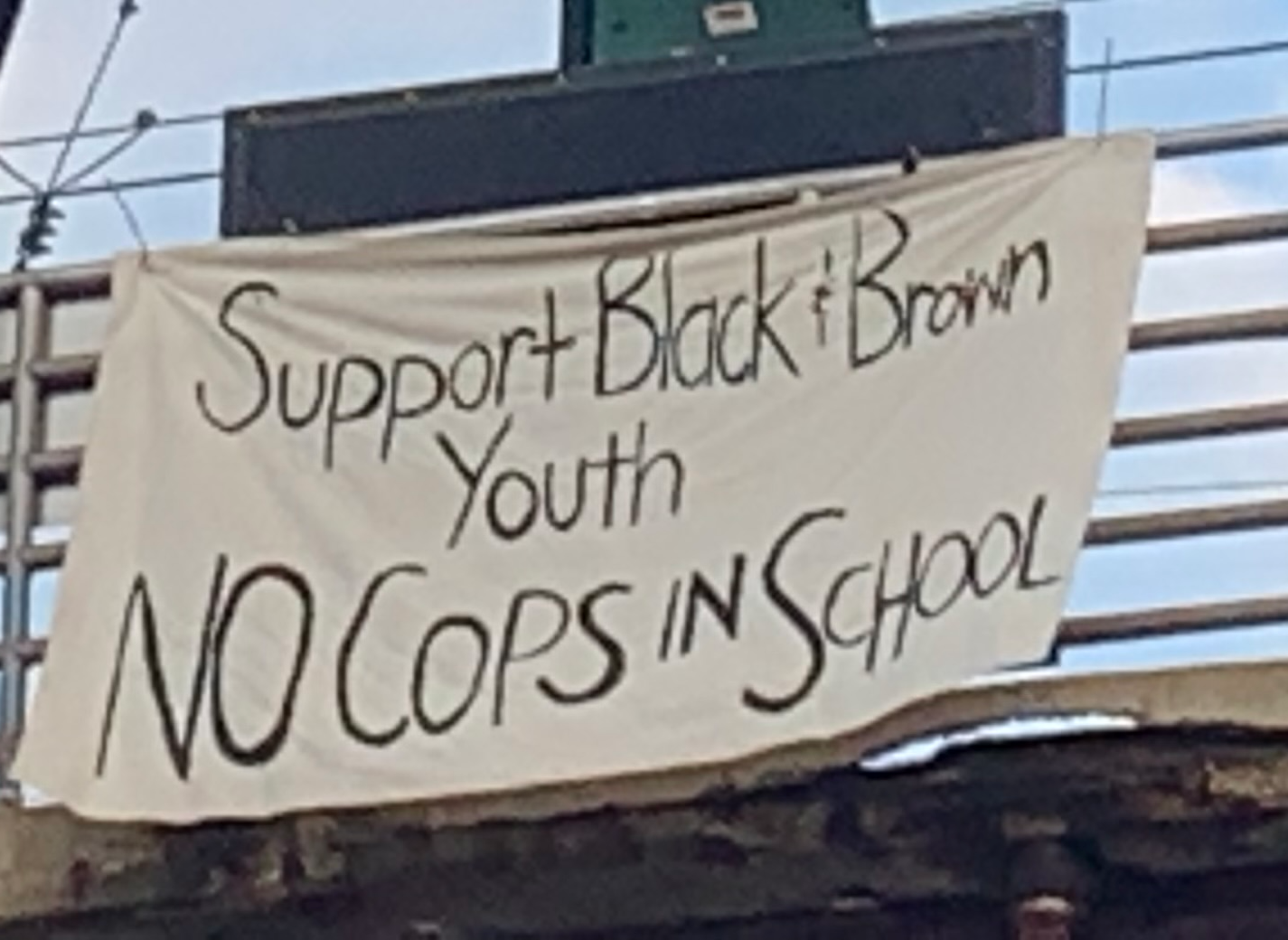 Make the Road New Jersey Banner Drop