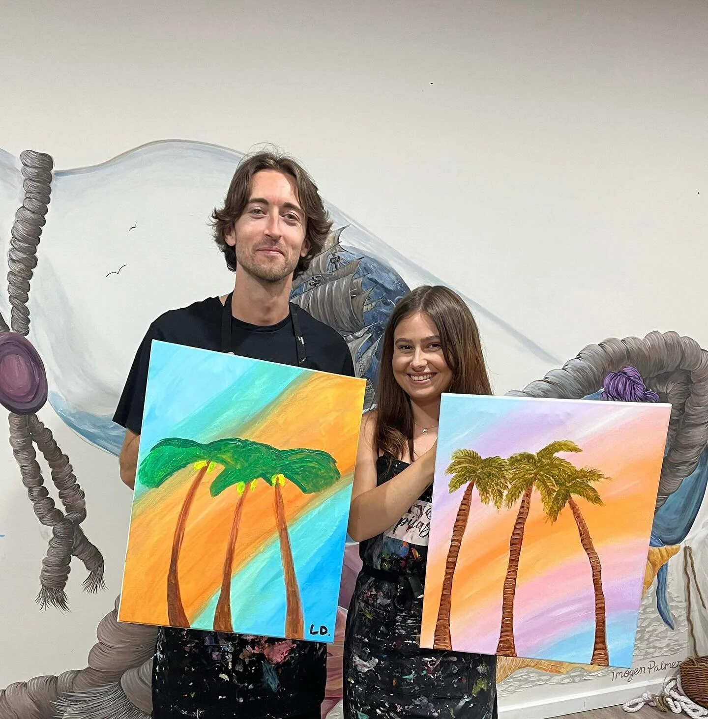 Thanks @pinotandpicassohillarys for inviting my cousin &amp; me, it was a close competition but I think my bananas won it 🍌