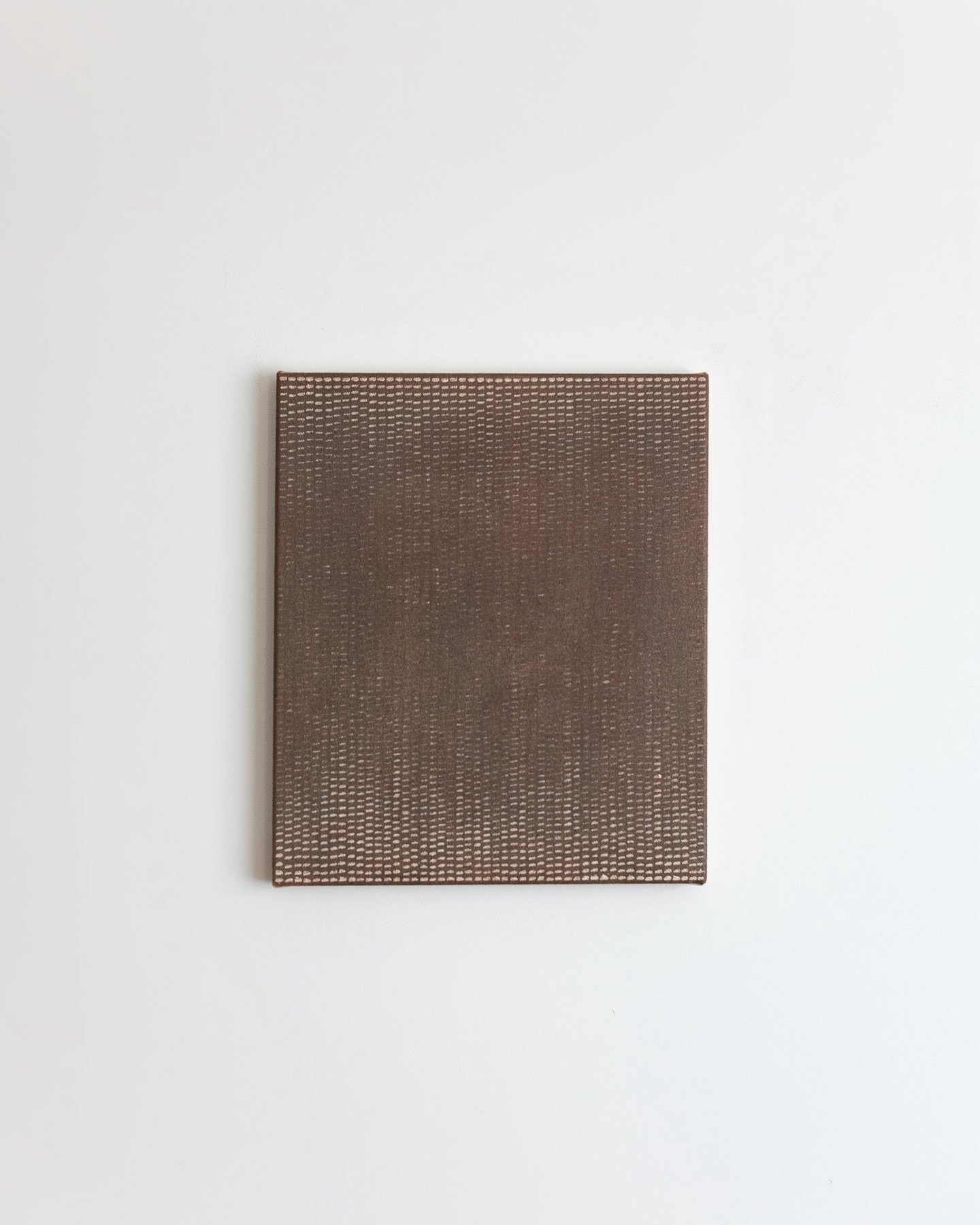 Cindy Leong &mdash; Storing Seeds 2304 (2024) &mdash; Oil on Linen &mdash; 30.5 cm x 35.6 cm 

Cindy Leong&rsquo;s delicate, minimalist works encourage quiet contemplation. Born in Aotearoa / New Zealand with Malaysian-Chinese heritage, Leong&rsquo;s