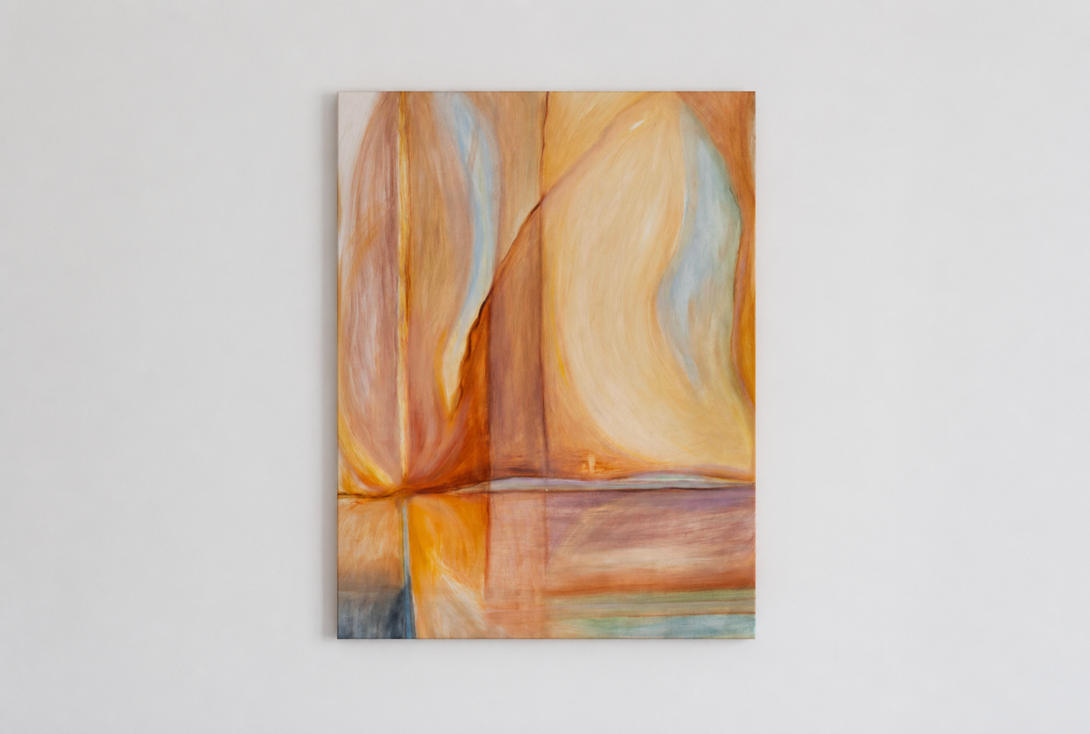 Helle Cook — Amaze Place (2024) — Oil on Canvas — 152 cm x 112 cm