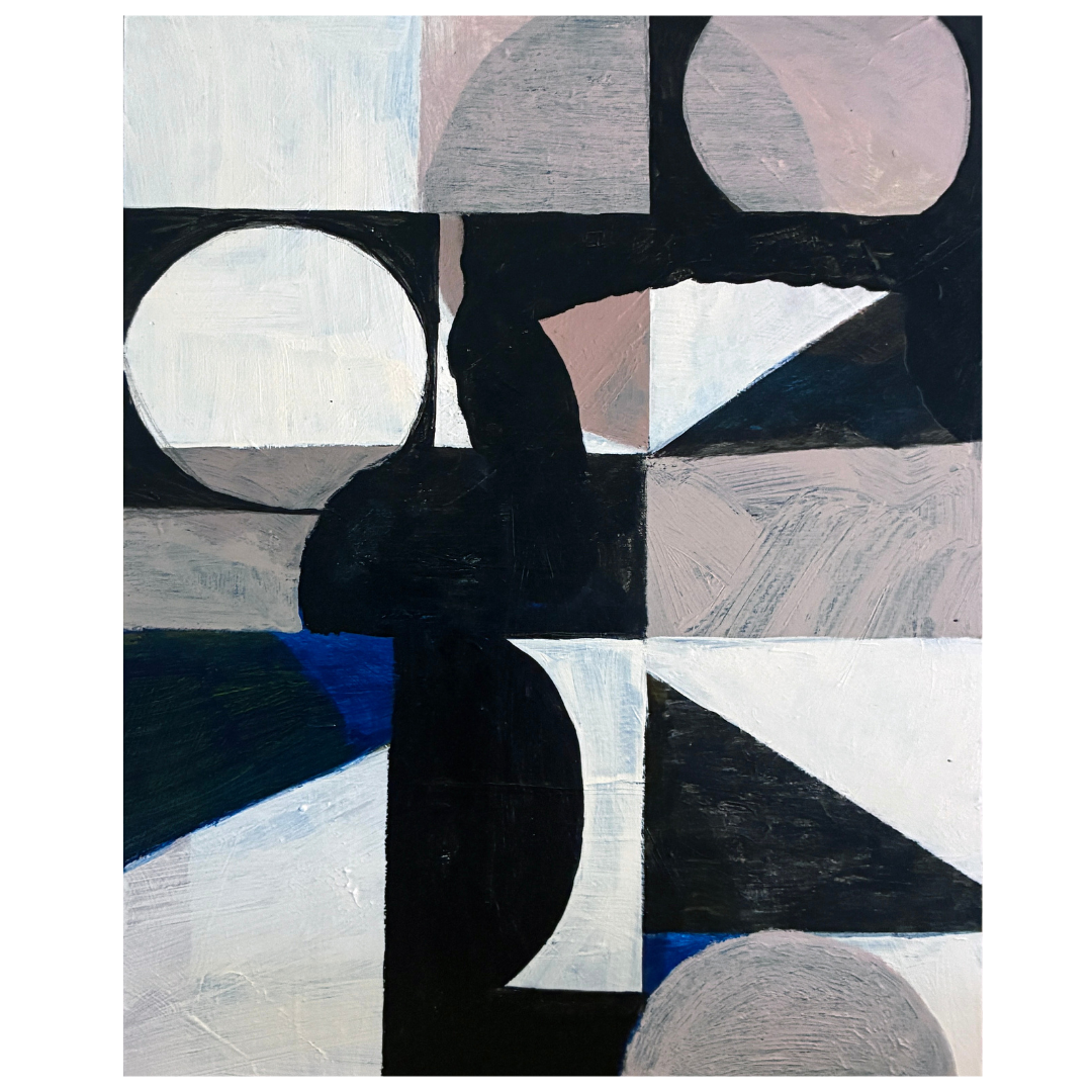 Diana Miller — Becoming (2026) — Acrylic on Board — 25.5 cm x 20 cm