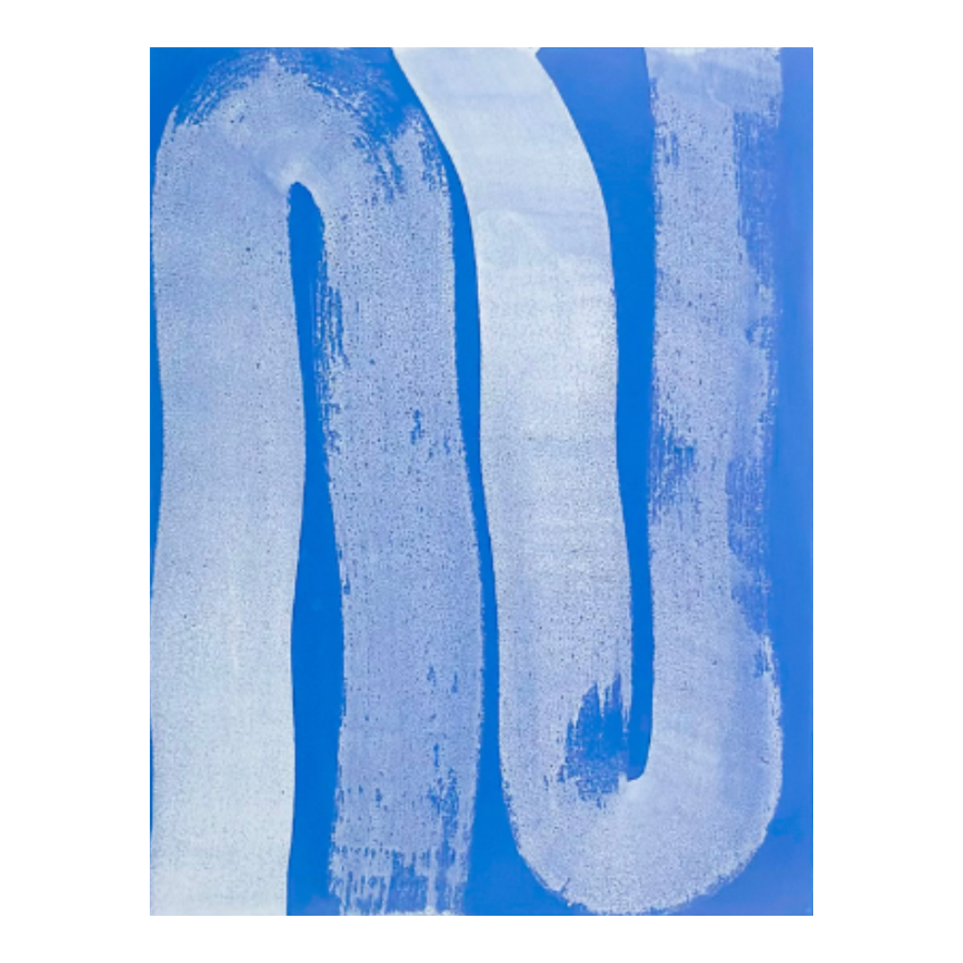 Skye Jamieson — Walking, a tree appears, I lean beneath it as light embraces me (2024) — 65 cm x 50 cm