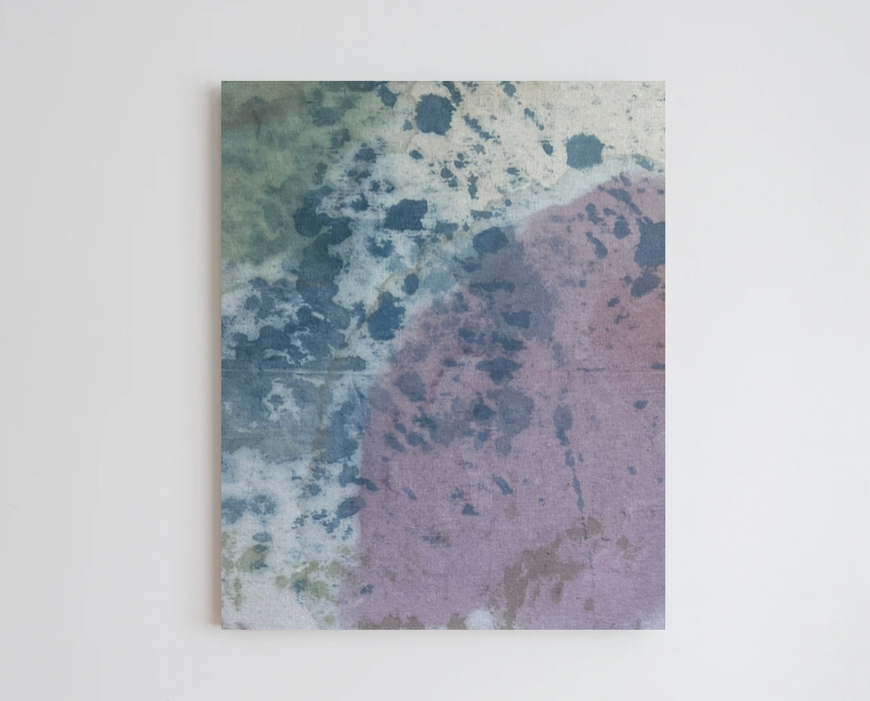 Emily Ebbs — Imprints (2025) — Acrylic on Canvas — 52 cm x 42 cm