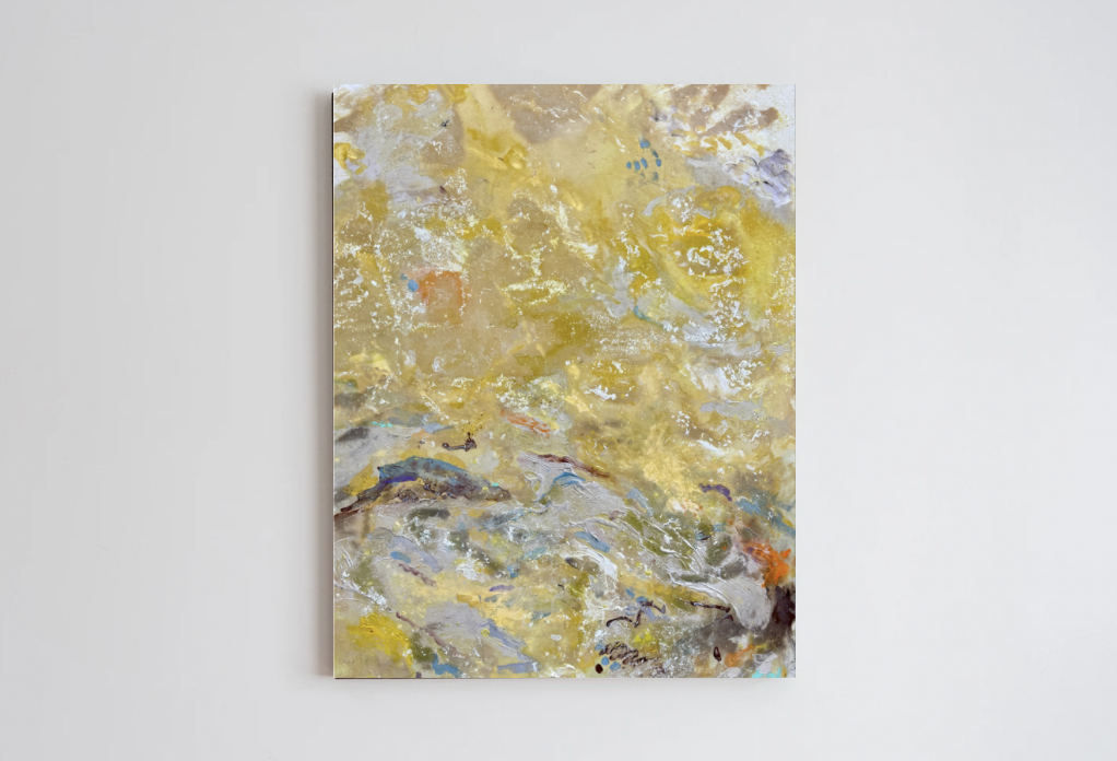 Kristian Hawker — Carter (2026) — Oil, Acrylic and Enamel on Canvas — 170.2 cm x 130.2 cm