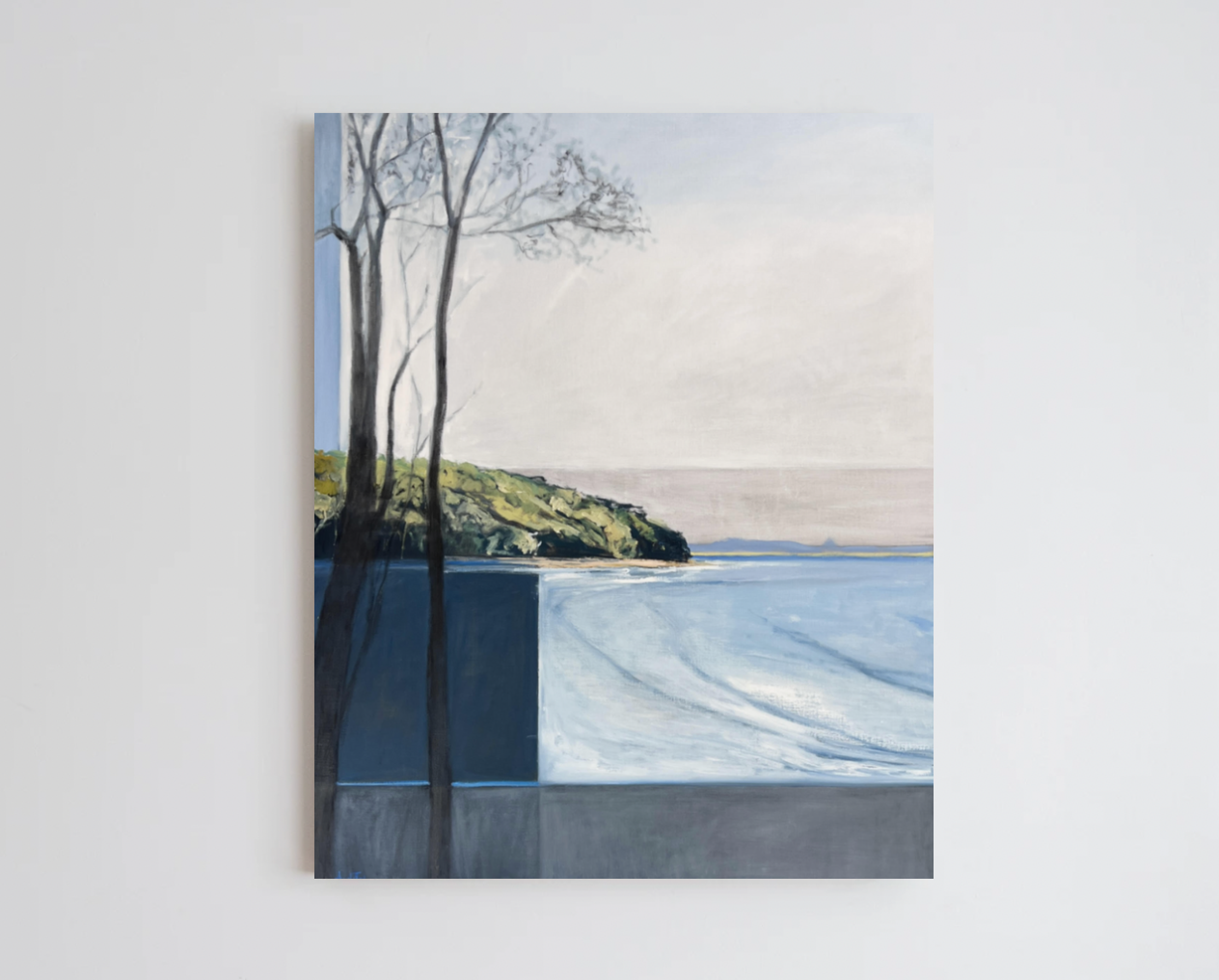 Amanda Tye — Noosa Coastal Walk (2025) — Oil on Linen — 107 cm x 87 cm