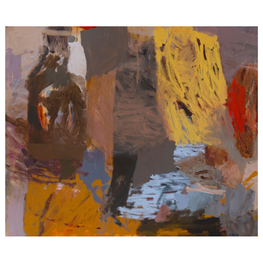 Lucy Rice — Lovers Only (2026) — Acrylic and Pastel on Canvas — 100 cm x 120 cm