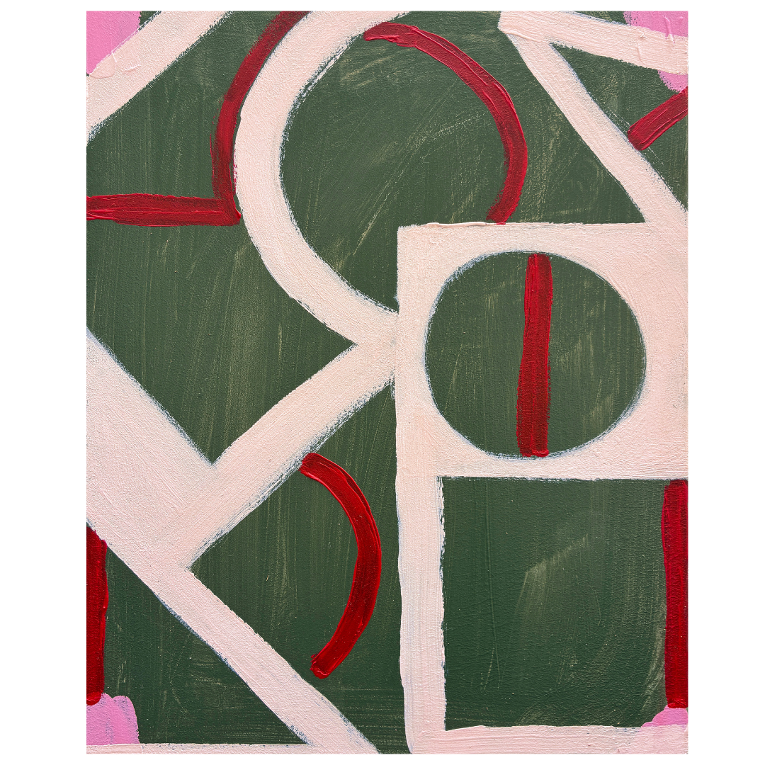 Diana Miller — Arigato (2026) — Acrylic on Board — 30.5 cm x 22.8 cm