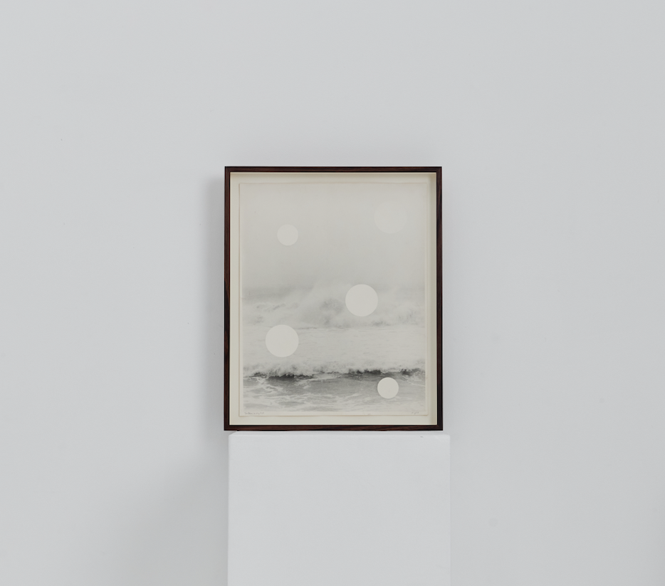 Ming Nomchong — Sea Foam In My Eye (2025) — Original Hand Printed Silver Gelatin Print — 50.8 cm x 40.6 cm, 57 cm x 47 cm (Framed Size)