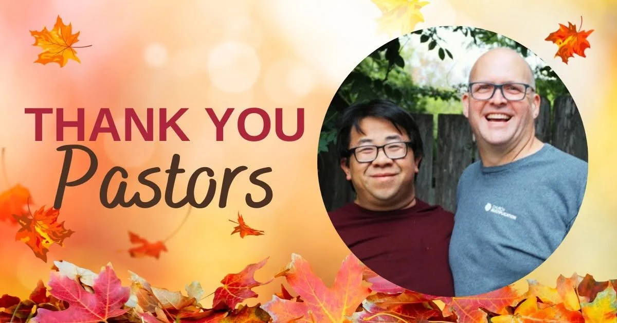 Pastor Appreciation Leaf Raking