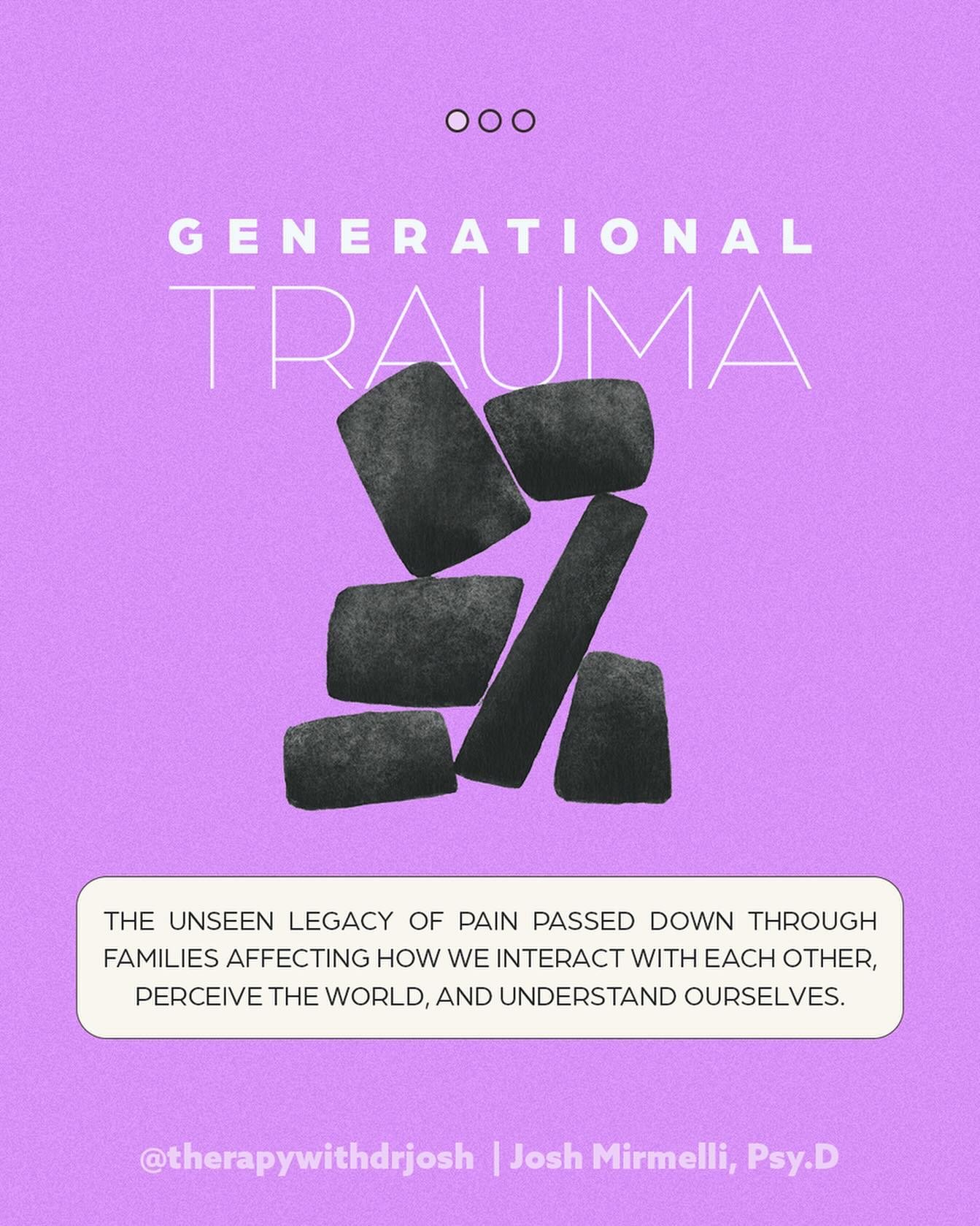 Intergenerational trauma may sound complex, but it touches on something deeply personal and universally human. It&rsquo;s the unseen legacy of pain passed down through families, affecting how we interact, perceive the world, and understand ourselves.