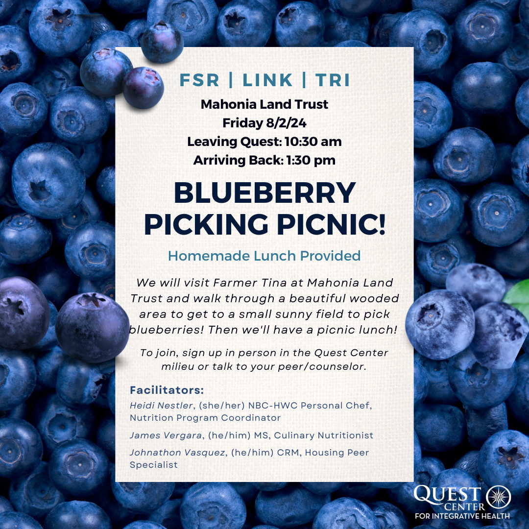 FSR, LINK, TRI Blueberry Picking Picnic