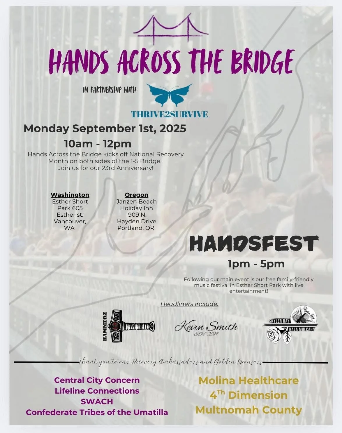 Hands Across the Bridge