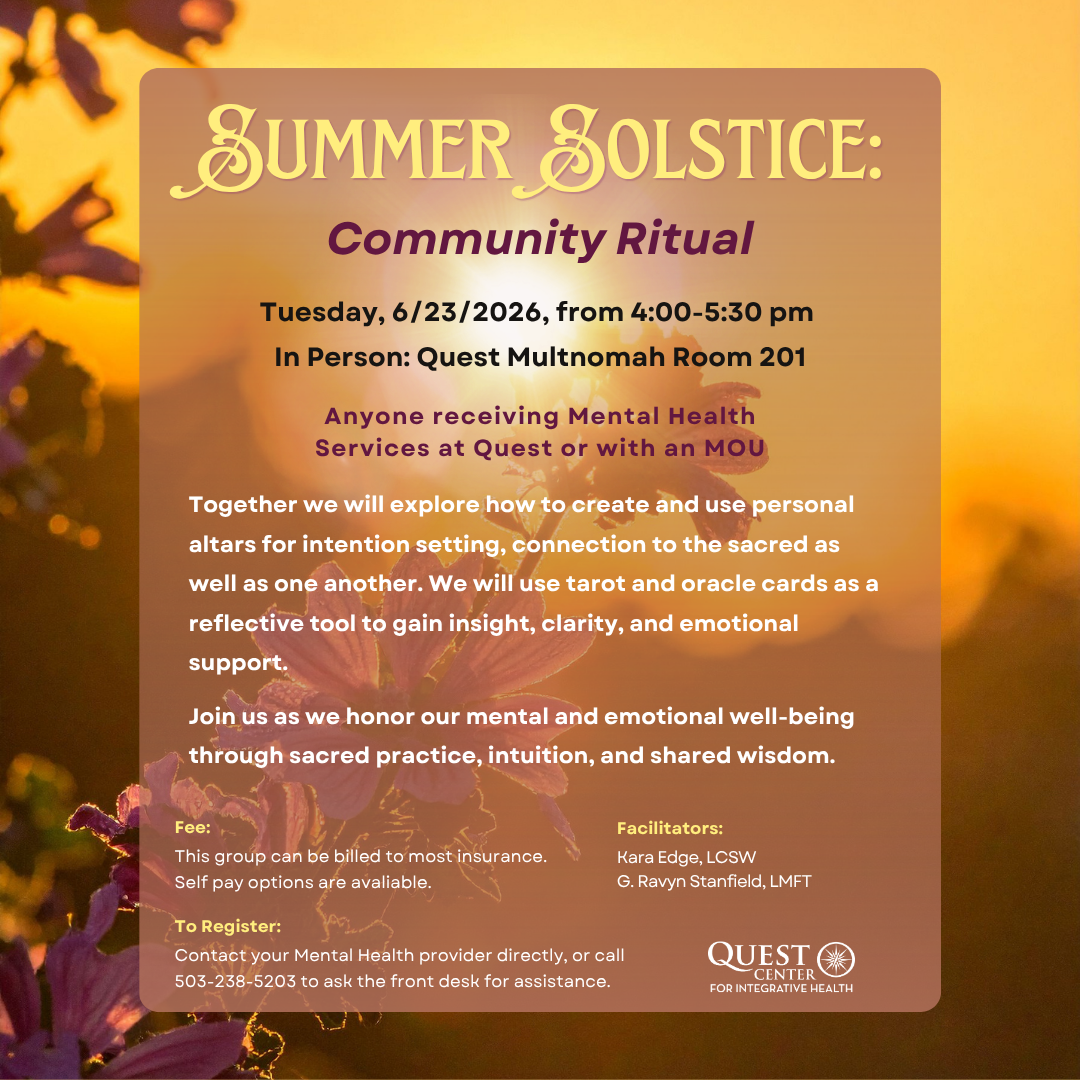 Summer Solstice Community Ritual