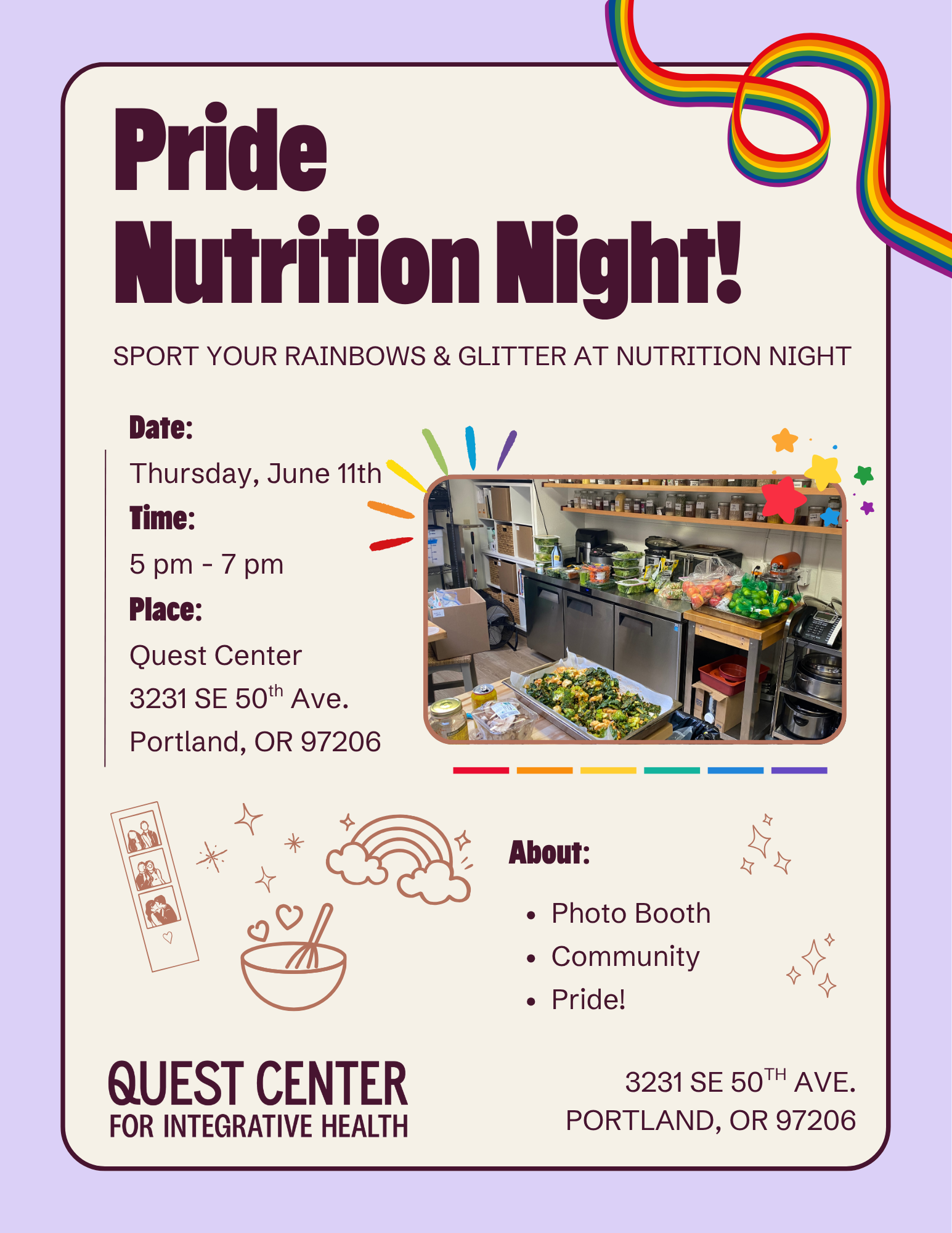 Pride Nutrition Night