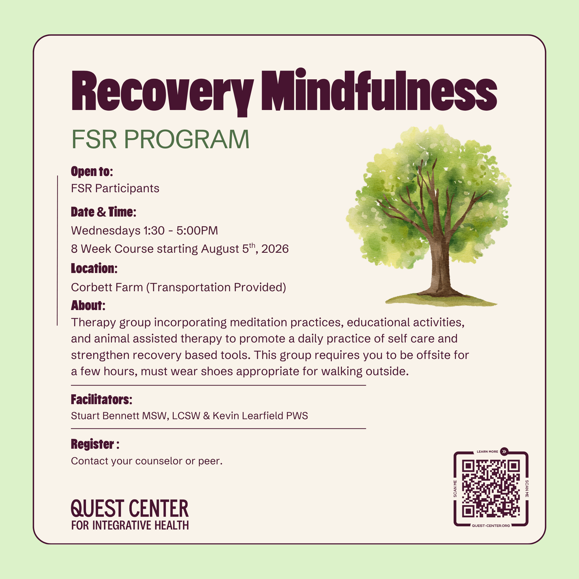 Recovery Mindfulness