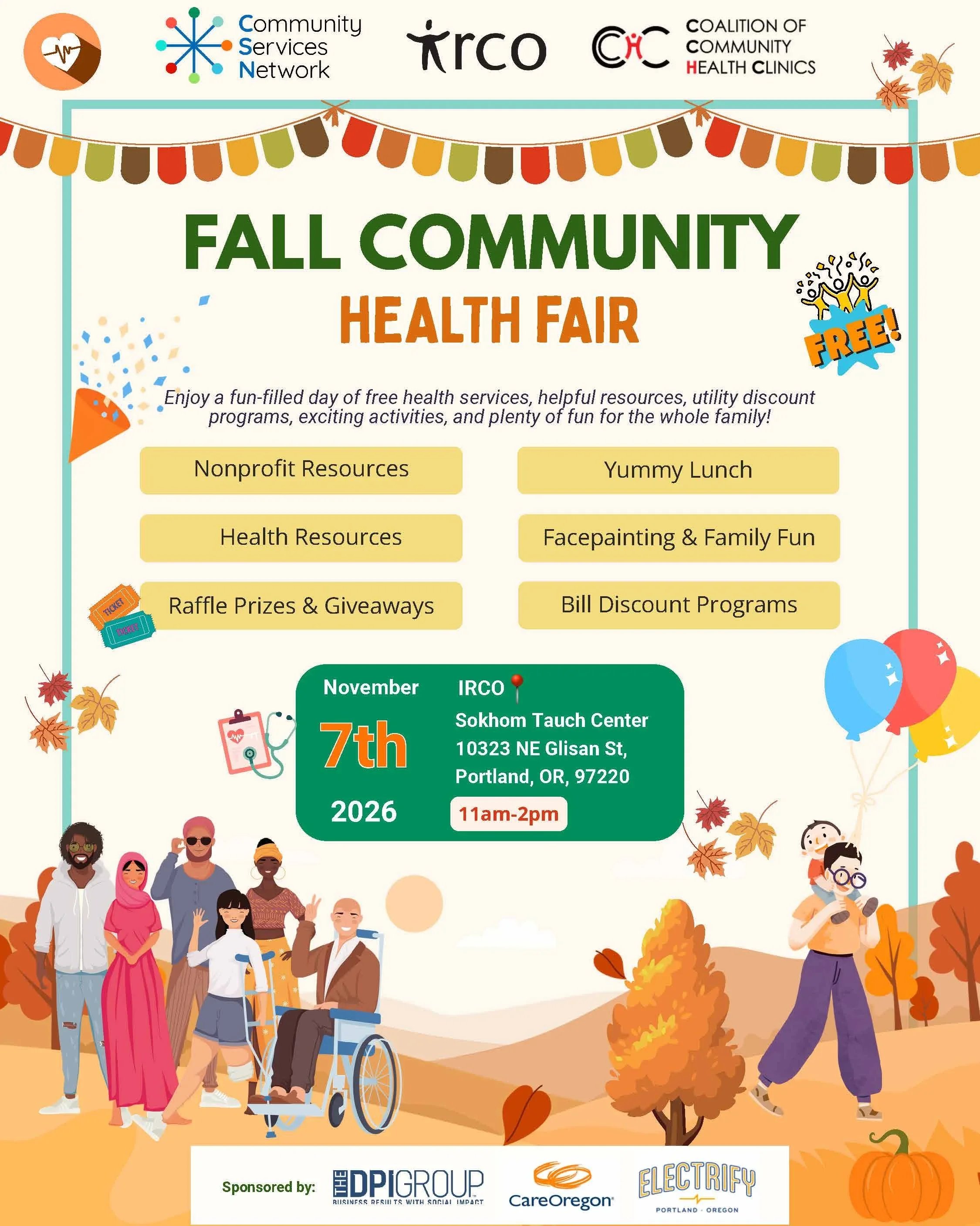 CSN Fall Community Health Fair 