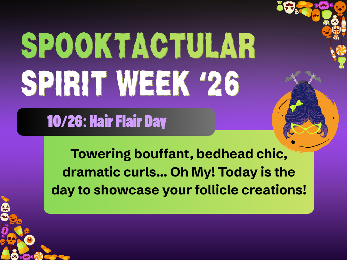Spooktacular Spirit Week: Hair Flair Day