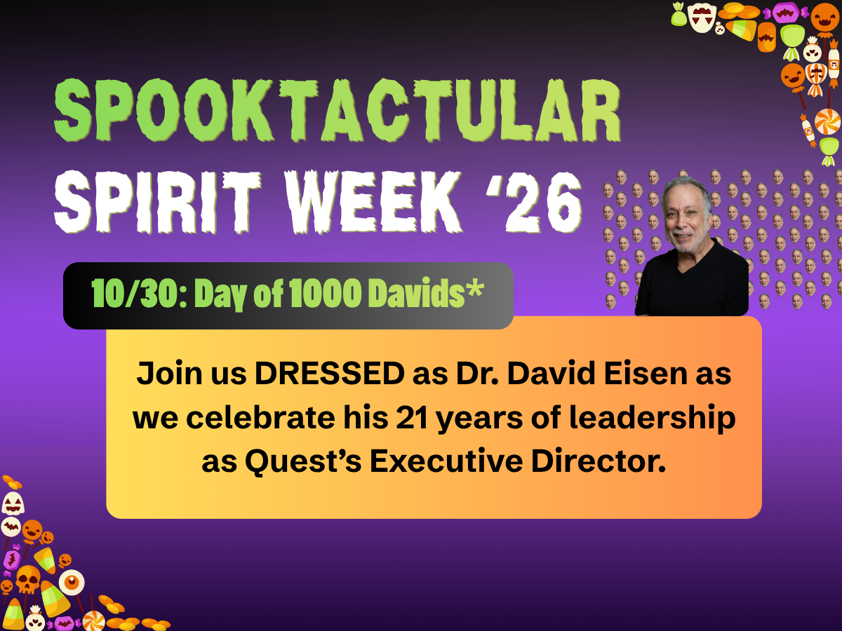 Spooktacular Spirit Week: Day of 1000 Davids