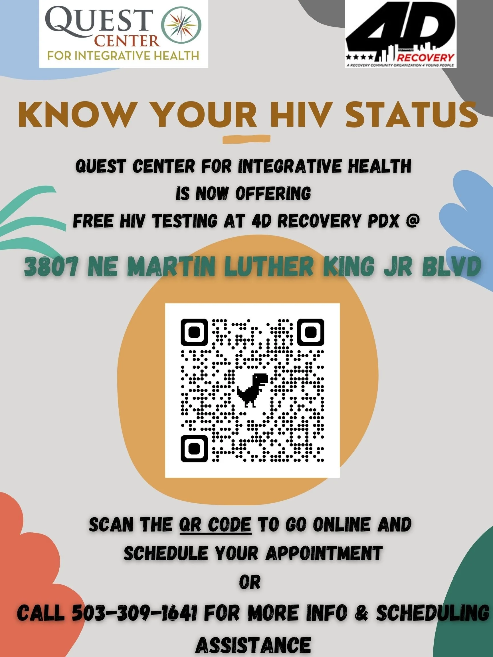 Hiv Code Quest Free HIV Testing — Quest Center for Integrative Health