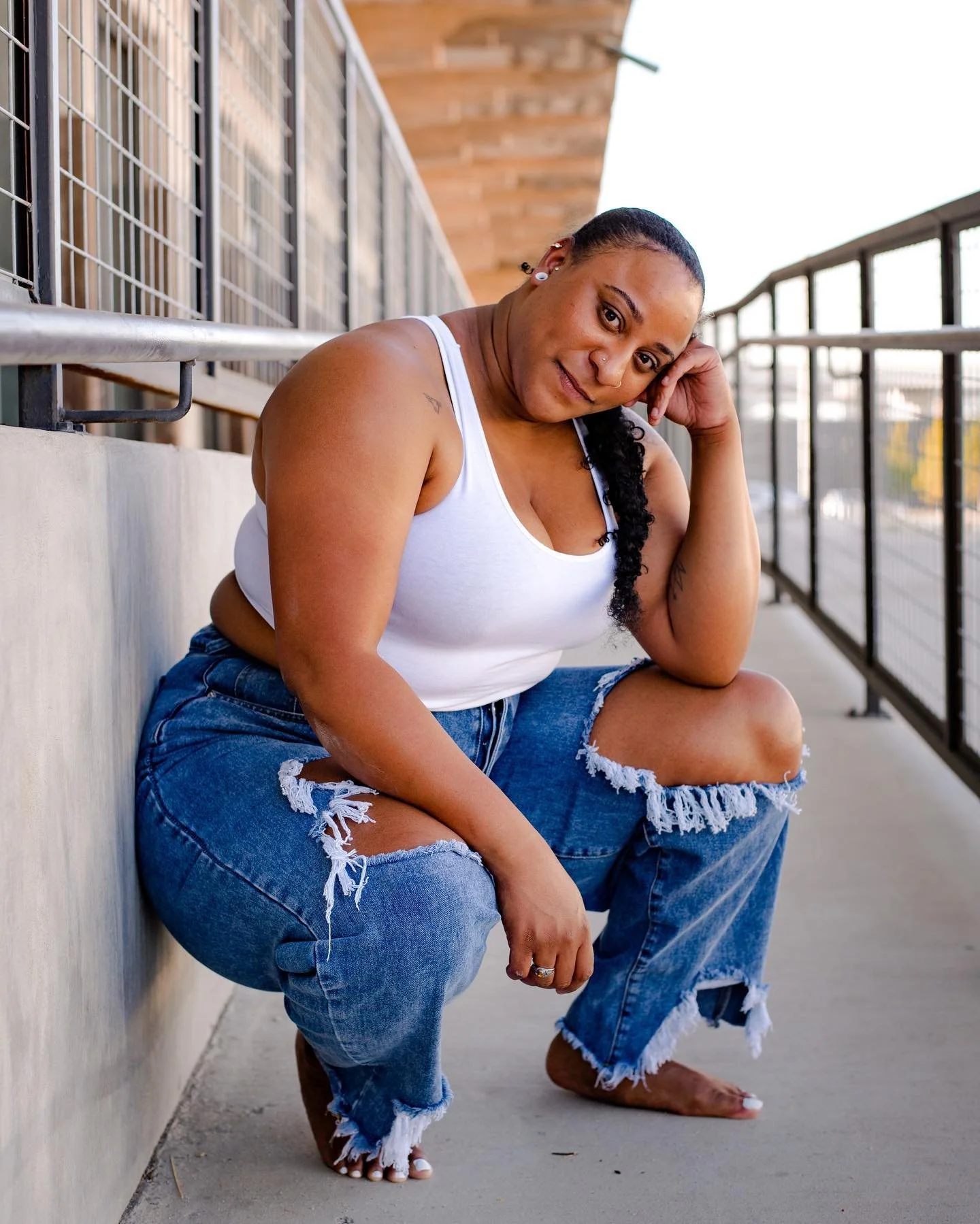 &ldquo;She&rsquo;s not afraid of the wait anymore, for she knows He will open doors beautiful and perfect in their time.&rdquo;

- Morgan Harper Nichols