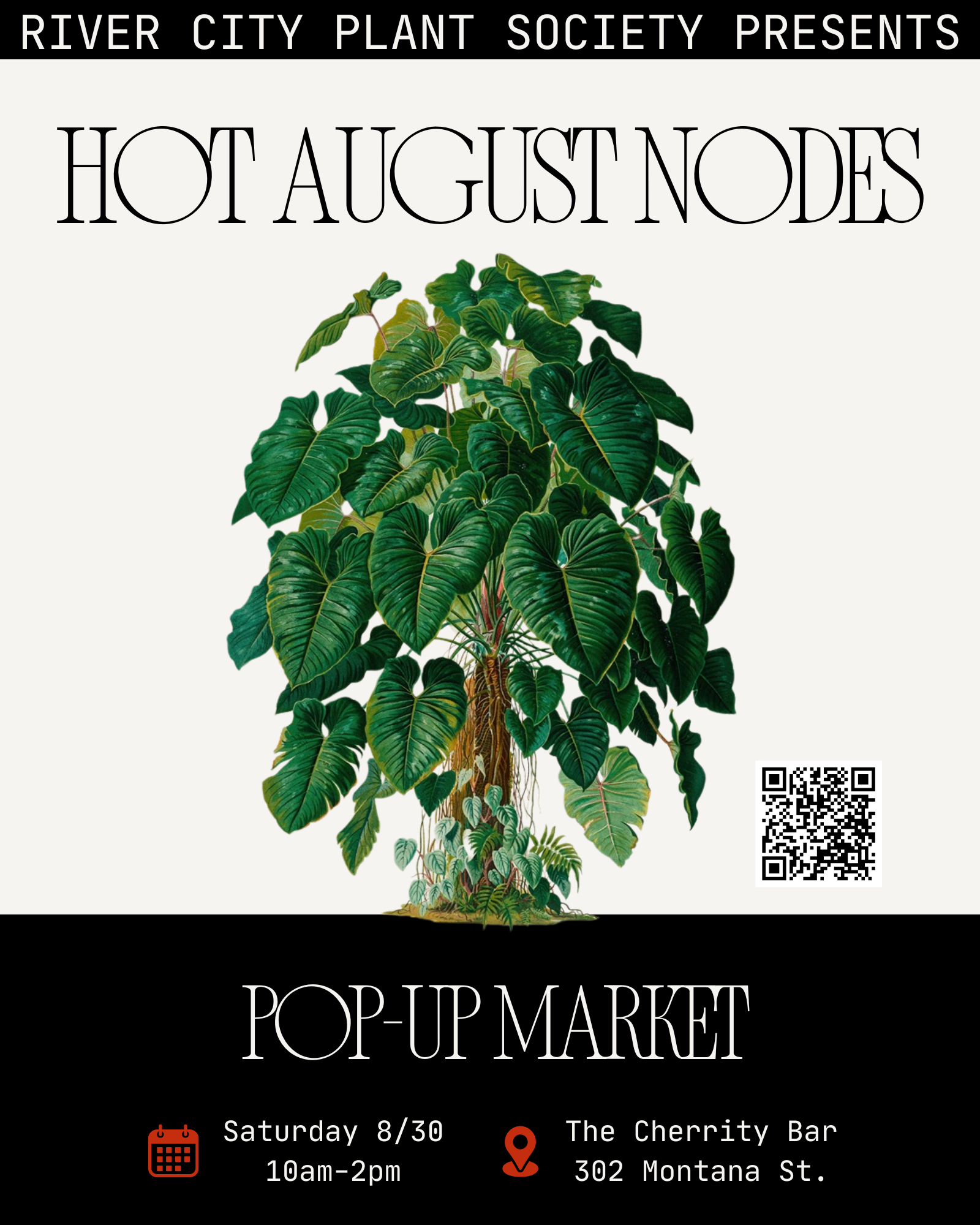 Hot August Nodes: A Plant Lovers Pop-Up and Market presented by River City Plant Society