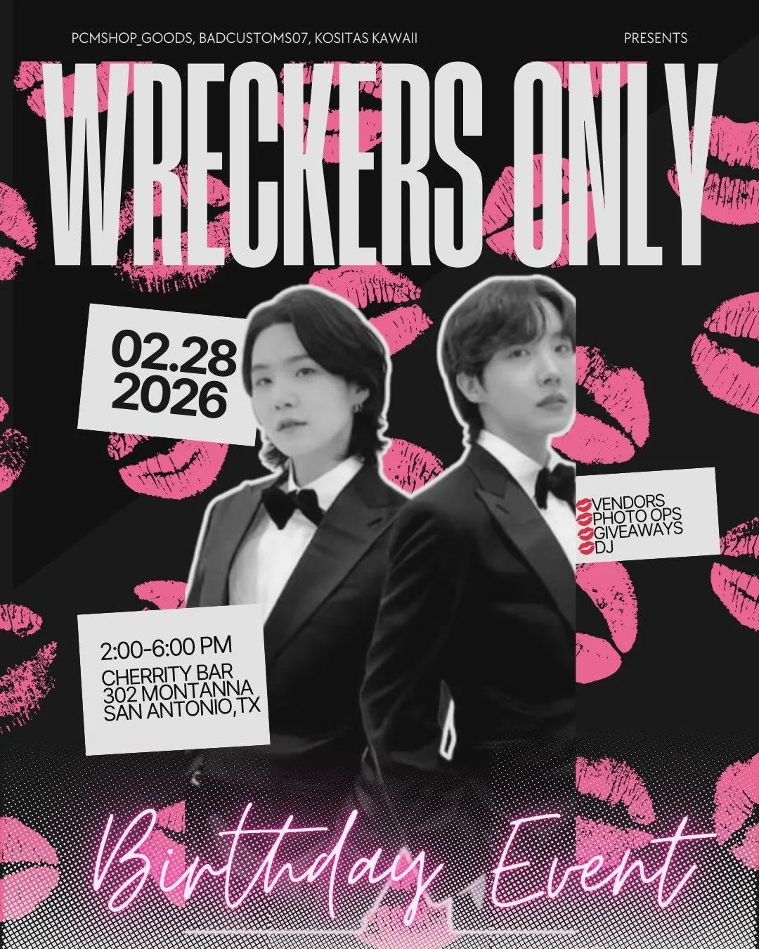 WRECKERS ONLY – Birthday Event