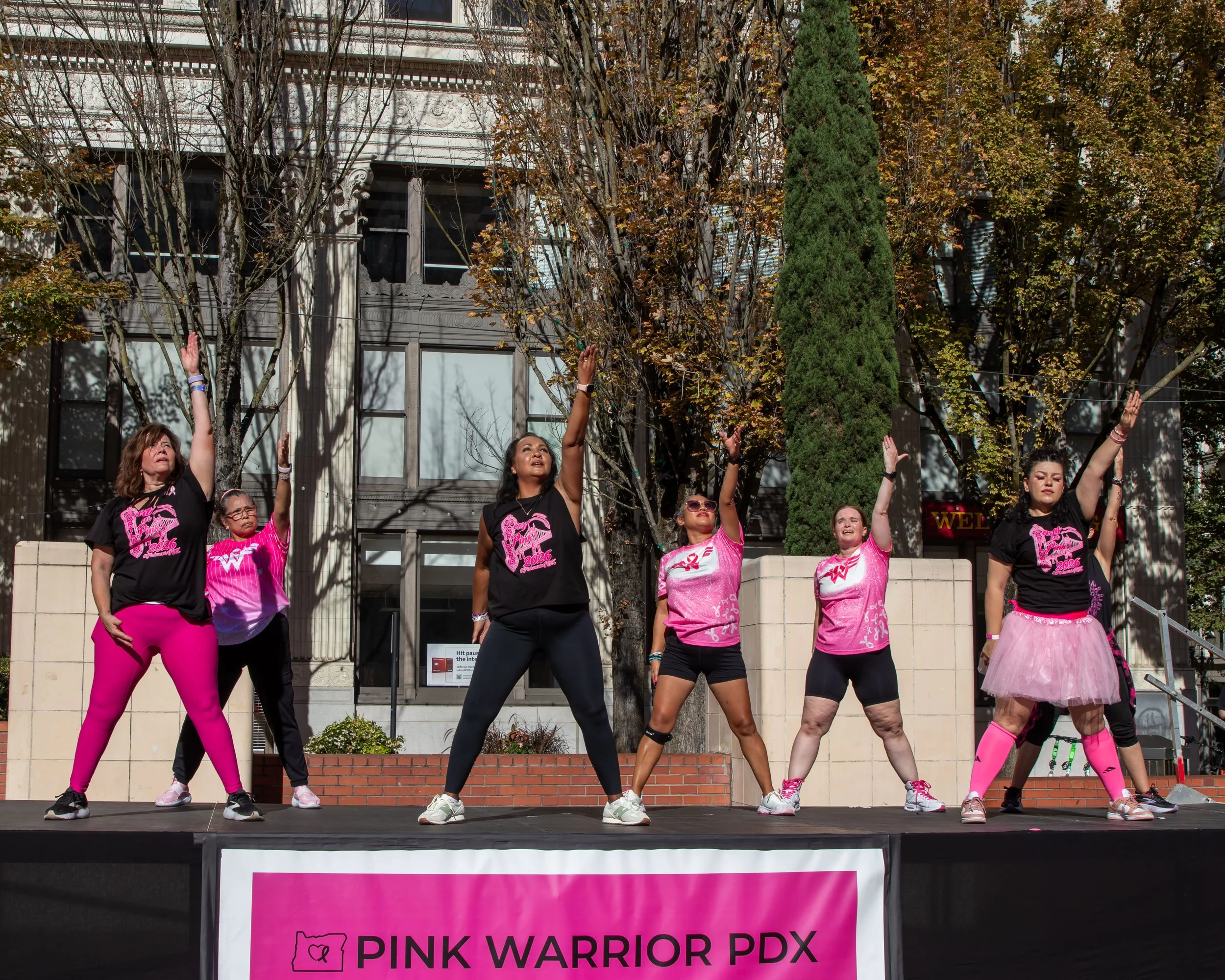 Pink Warrior PDX 2026 Zumbathon - Malaina Kinne Photography