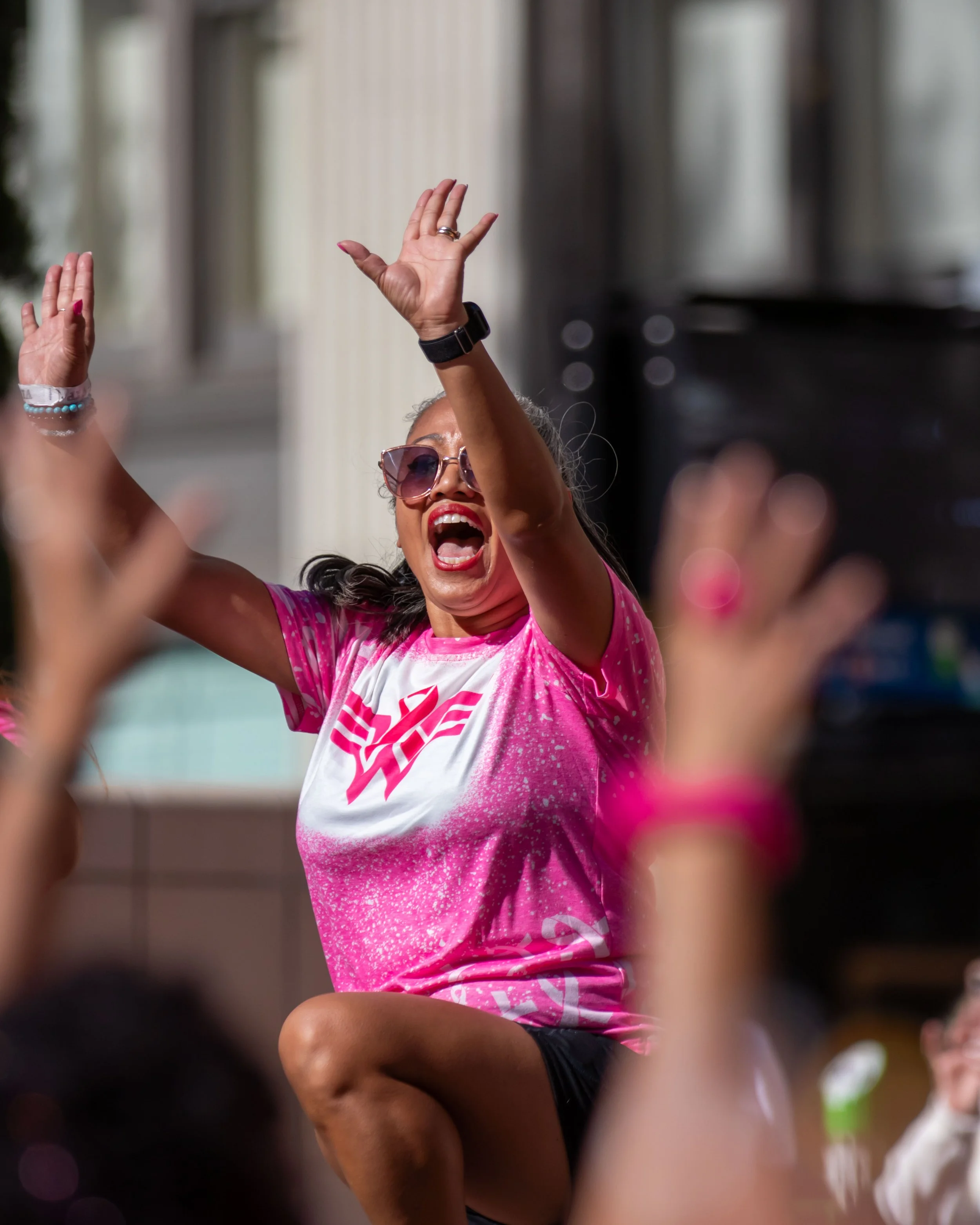 Pink Warrior PDX 2026 Zumbathon - Malaina Kinne Photography