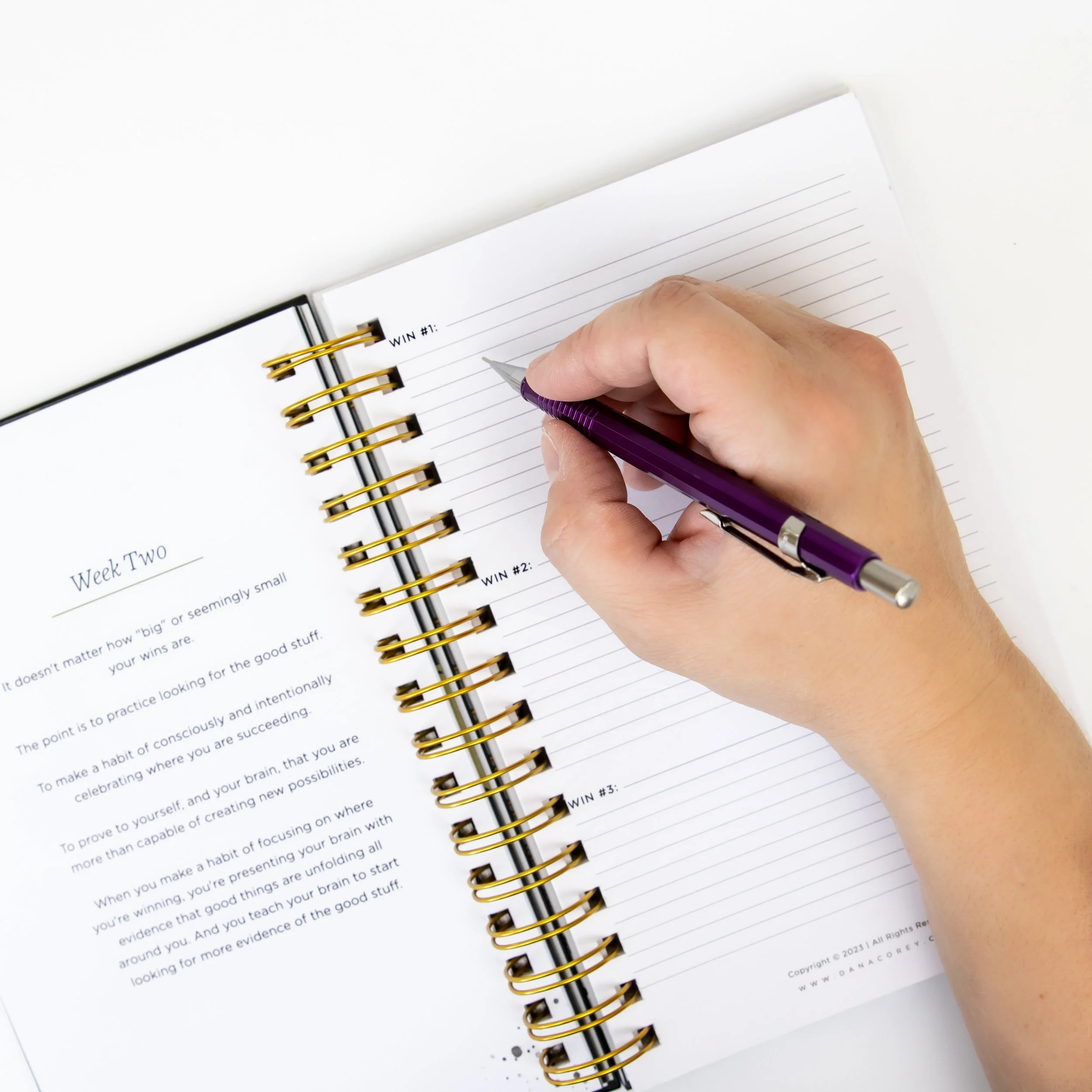 Journal Product Photography by Malaina Kinne Photography