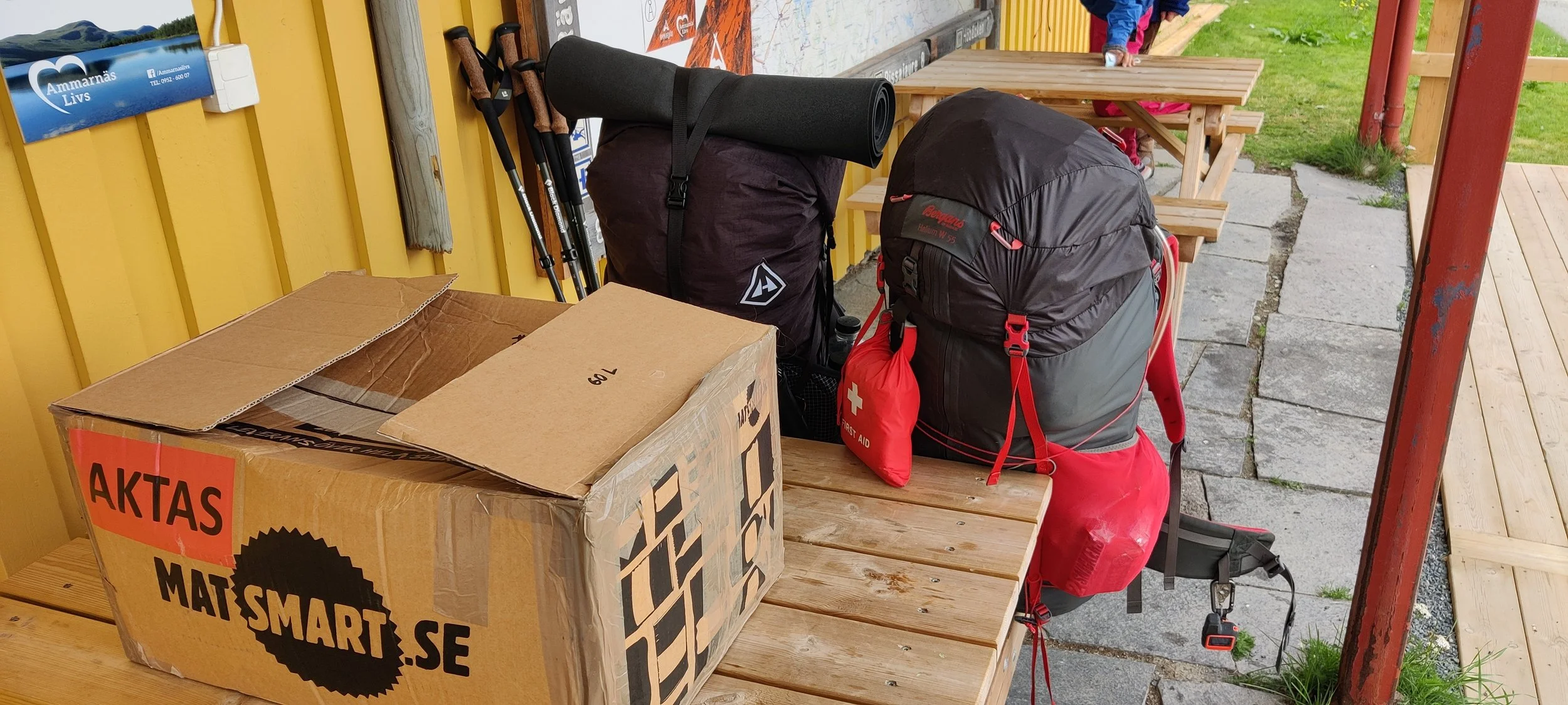 Q&A Thruhiking Sweden: Food & Packing