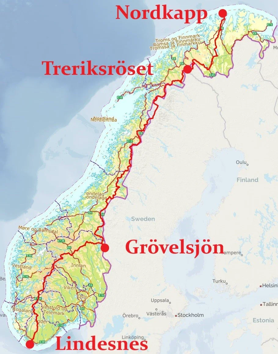 Norge på langs - answering some of your questions ✍️