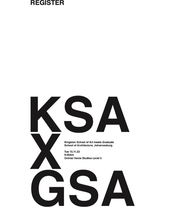 We have really enjoyed our first exchange sessions with the Masters Architecture students and staff from GSA Johannesburg @happeningatthegsa this week. Exciting to show the recent work of our 4th years in their tectonic block, exploring new materials