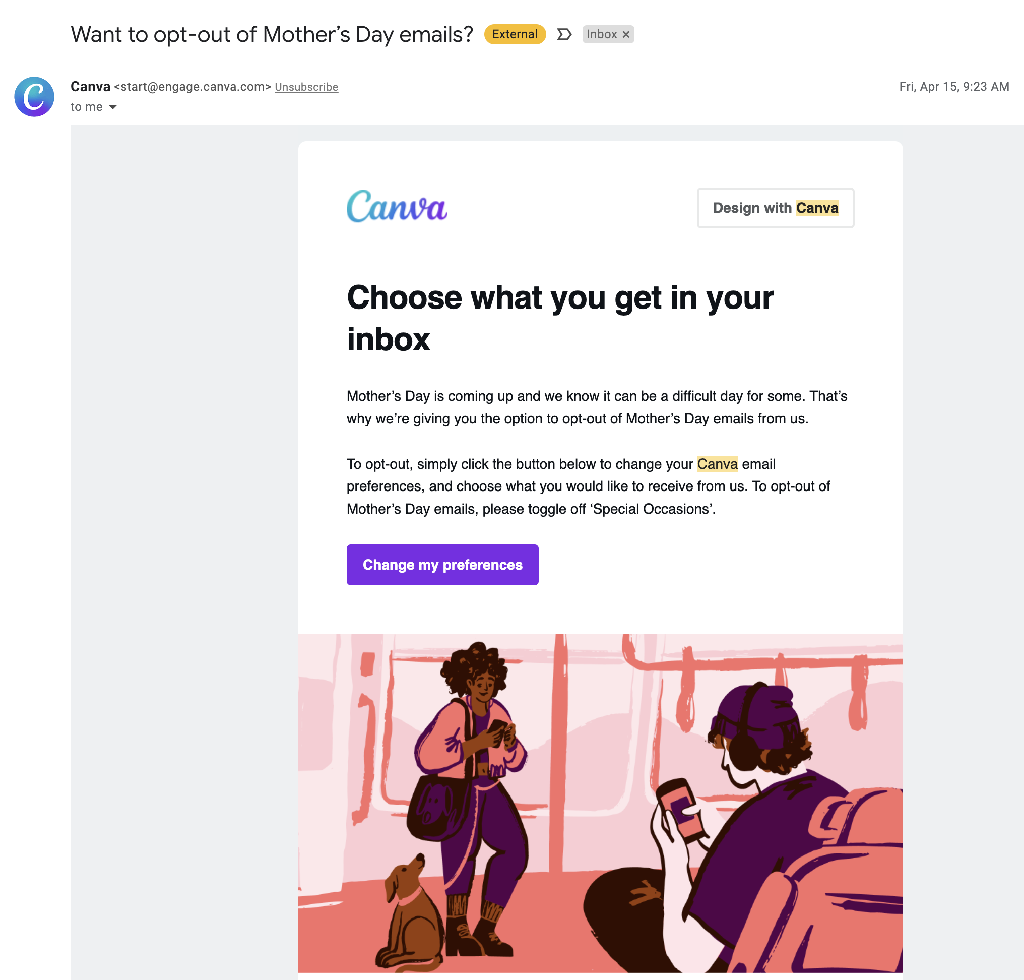 How To Write Mother s Day And Father s Day Opt Out Emails Jackie Sunga