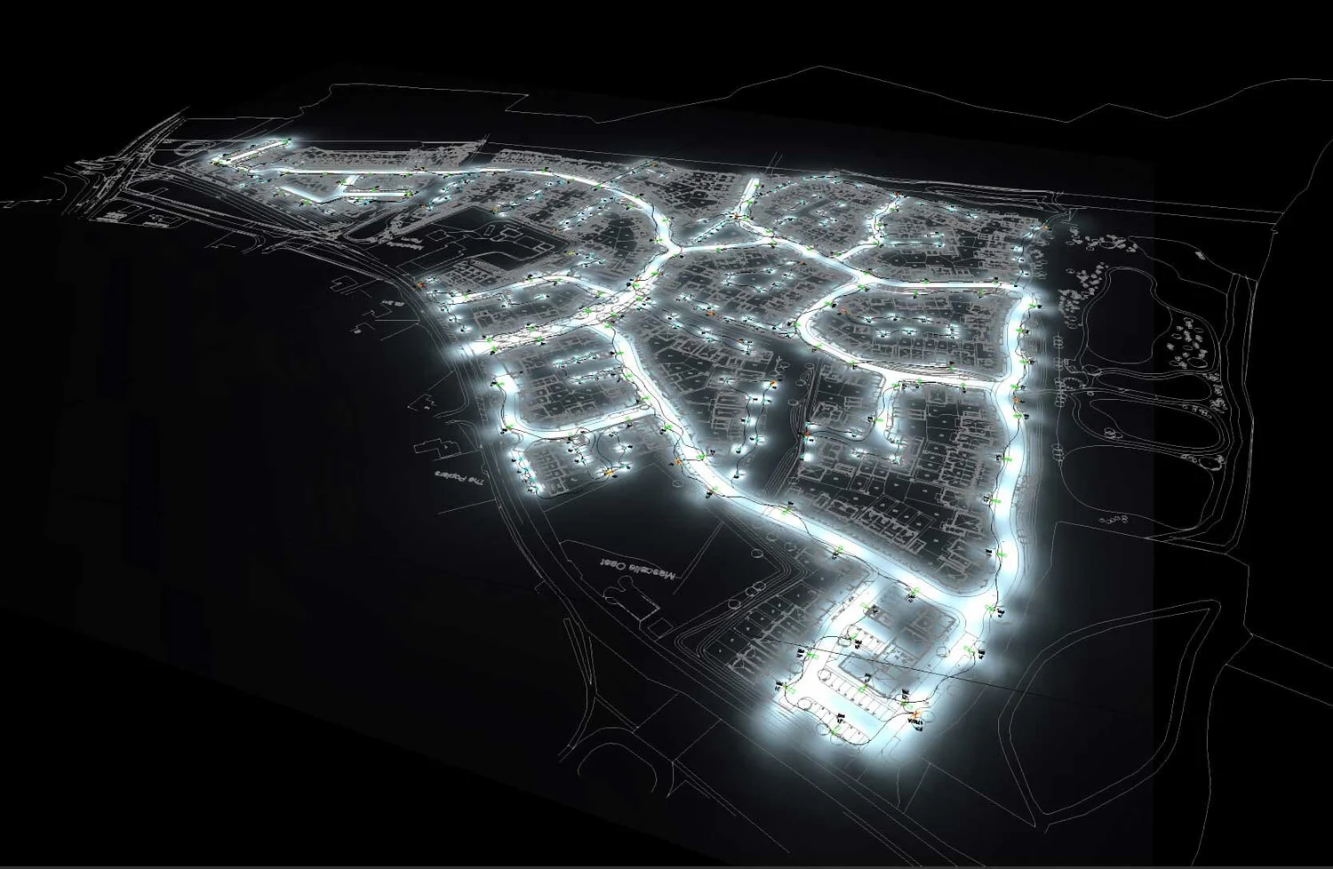 Lighting Infrastructure Design Lighting Design — Spear Lighting: UK Lighting Specialists