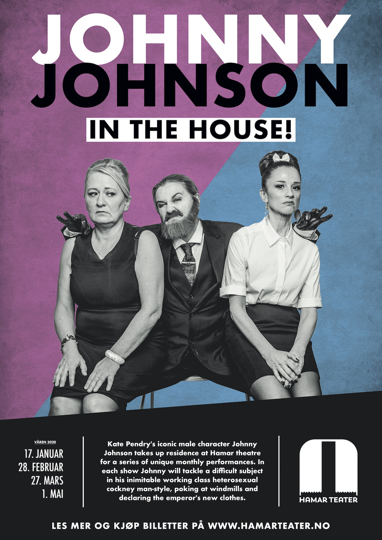 JOHNNY IN THE HOUSE poster by Jonas Jeramiessen Tomter.jpg