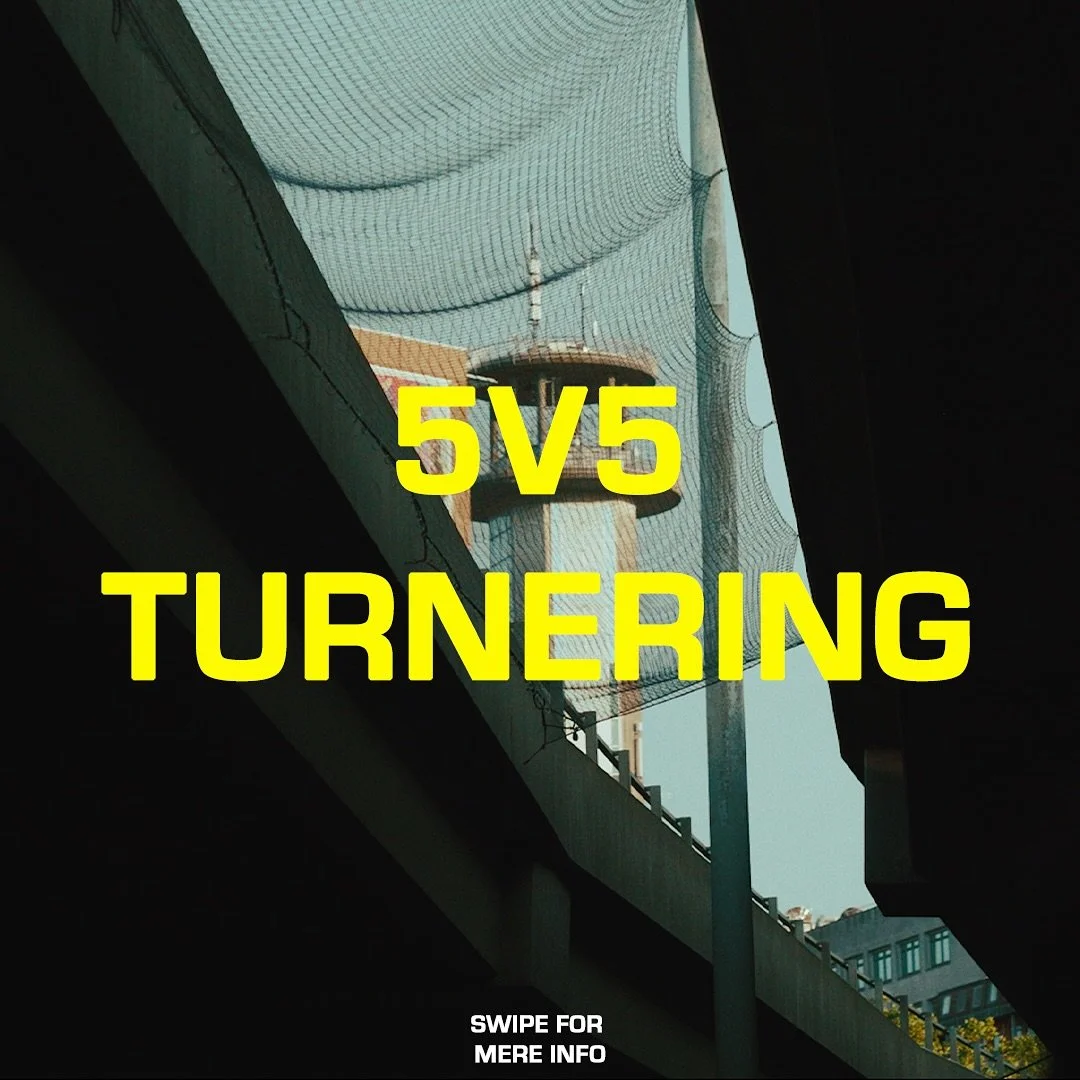 Ny 5v5 turnering nu på lørdag! ⚽🔥
Under Buen, check-in er kl. 13:00 og vi starter kl. 14:00. ⏰⚽ 
Alt info finder I heroppe, swipe for mere info! 👉📲
Vi ses på lørdag! 🔥