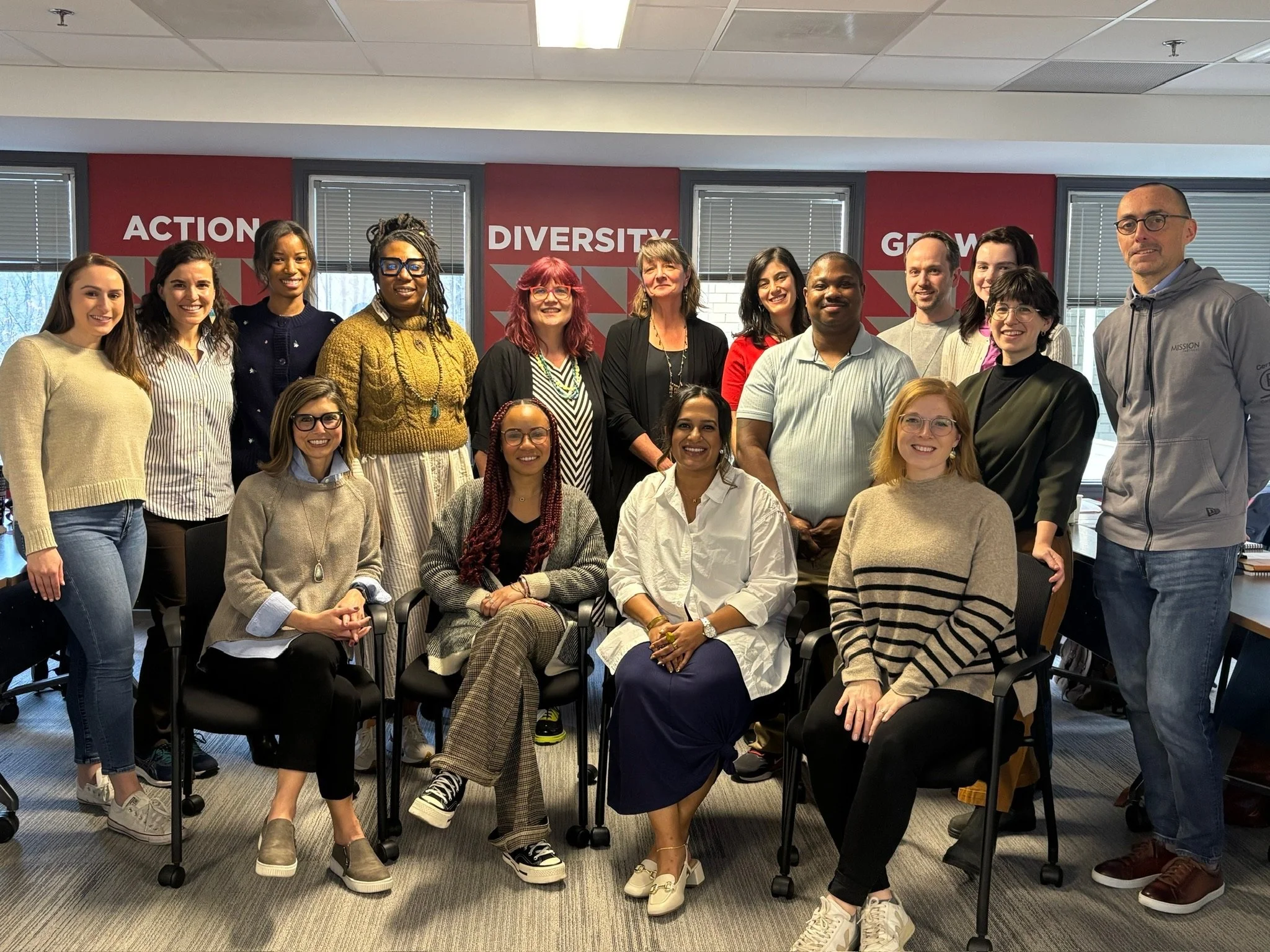 group photo of the Mission Partners Team