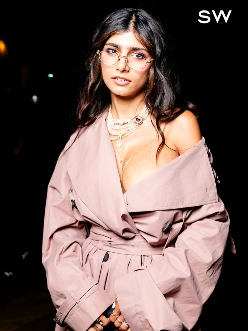 Mia Khalifa Fashion Week Events