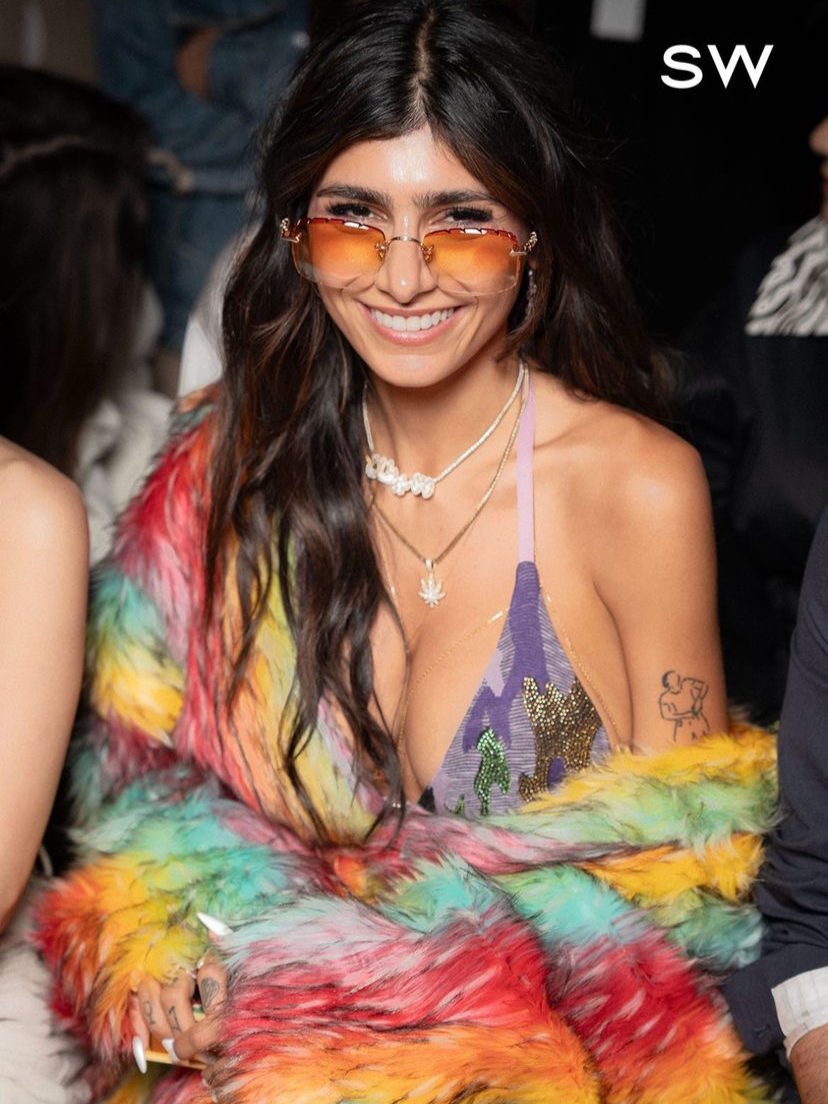 Mia Khalifa Fashion Week Events