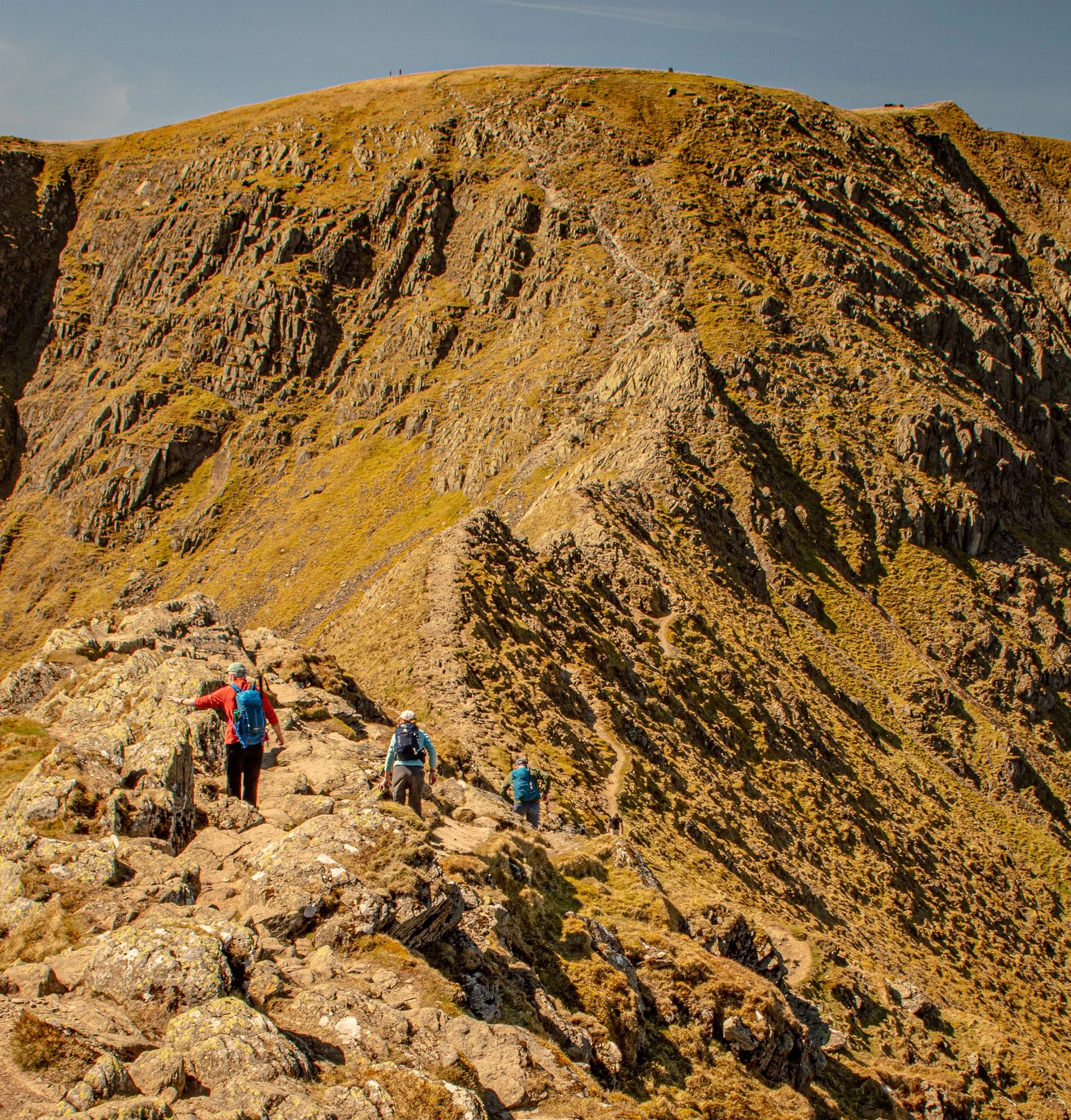 Striding Edge to Helvellyn