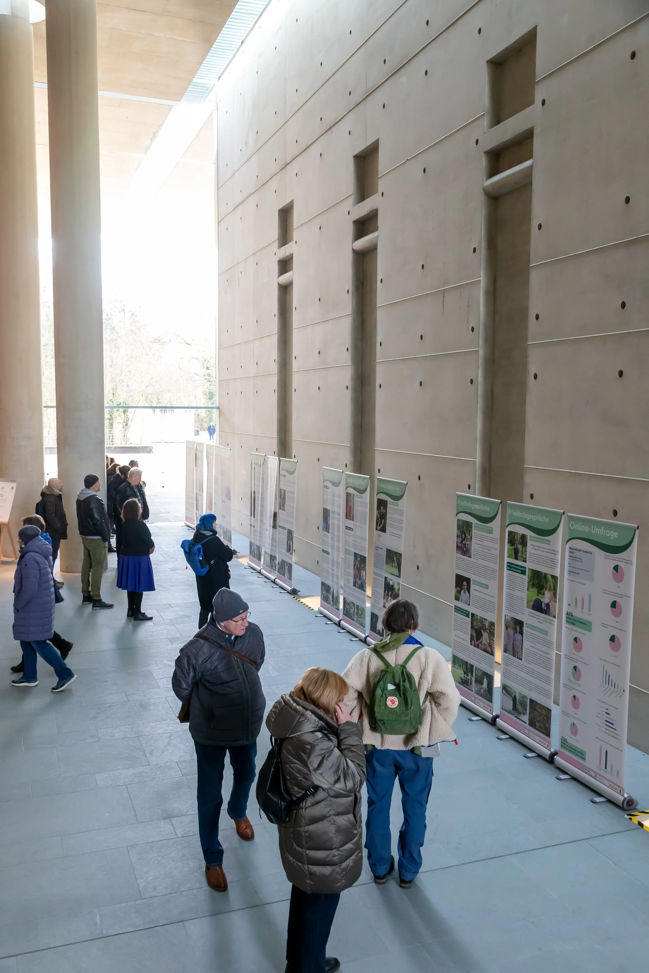 Ausstellung Friedhofsgespräche 