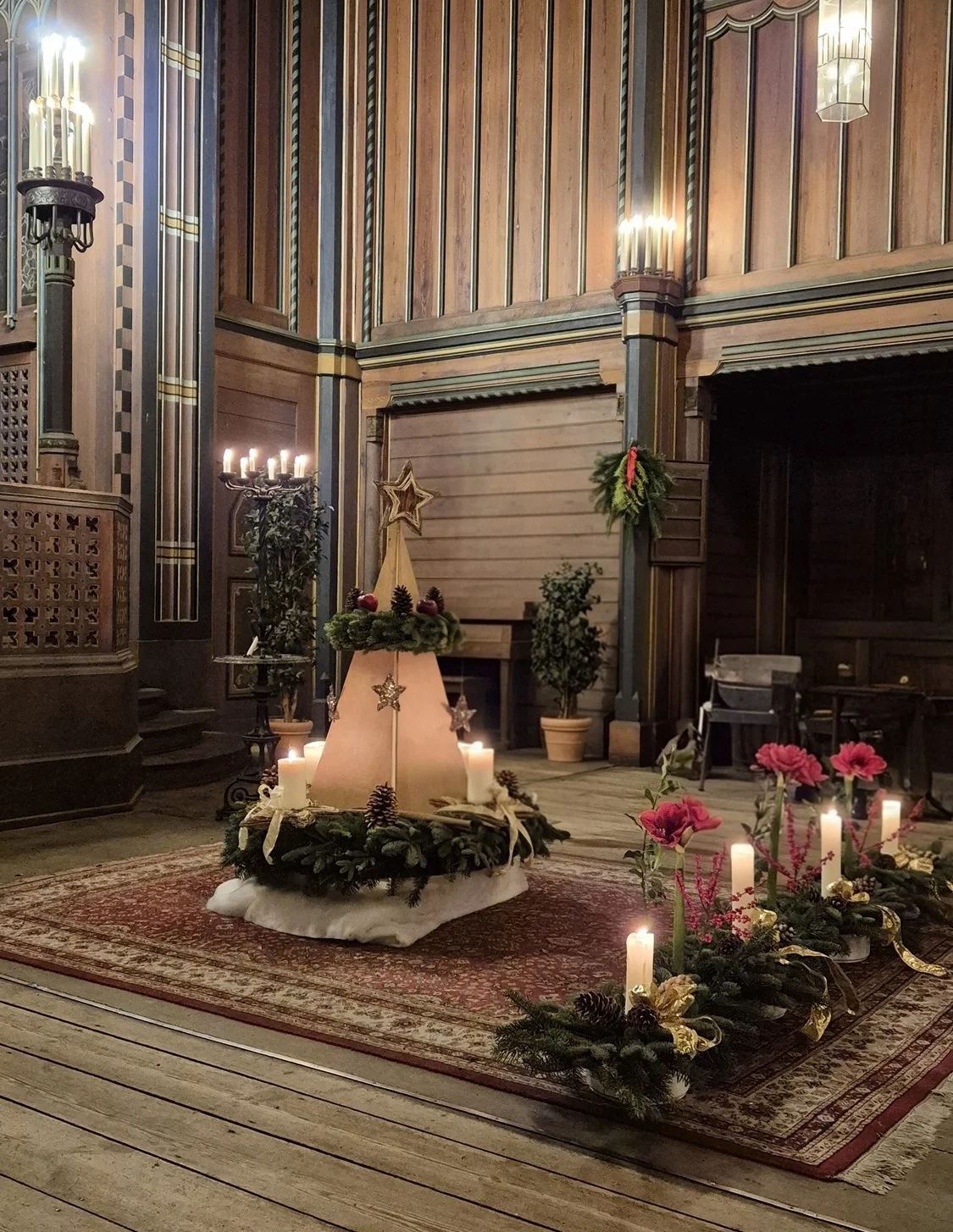 Adventsmusik bei Kerzenschein mit dem Rupenhorner Kammerchor