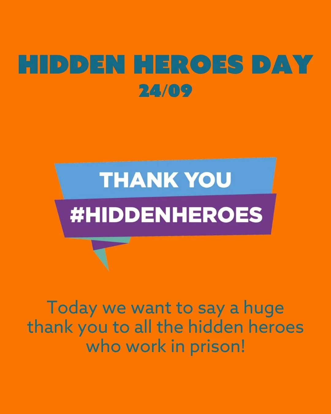 🌟 Hidden Heroes Day 🌟

Behind every prison door and in every community justice role, there are people whose dedication often goes unseen. Today, we honour these Hidden Heroes who show compassion, resilience, and strength every single day. 🙌🏽

The