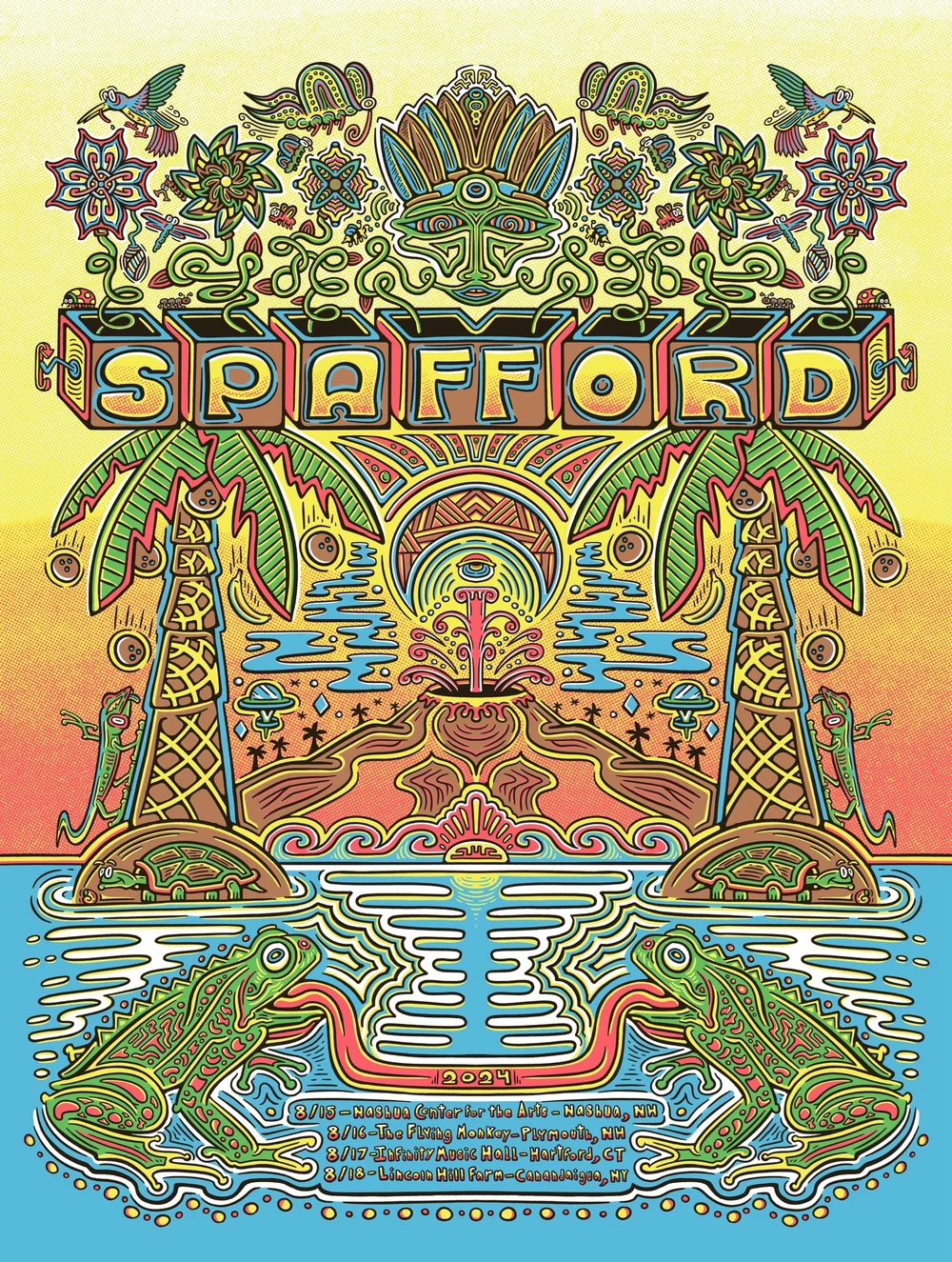 Spafford Poster August 24 — Some Saxy Art
