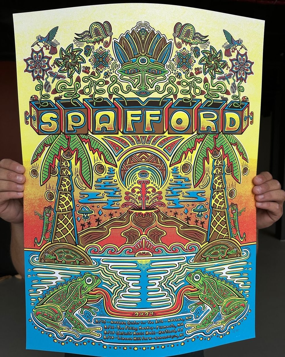 Spafford Poster August 24 — Some Saxy Art