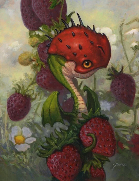 Strawberry Fae Dragon
